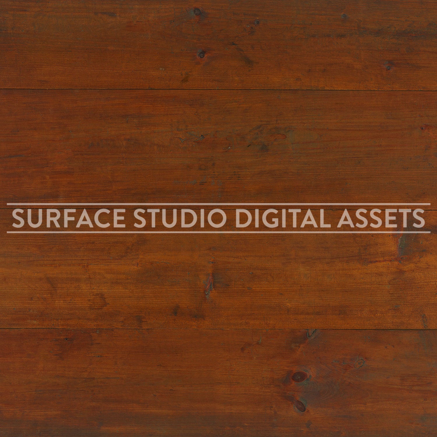 Antique Distressed Pine Work Tabletop Wood Surface background stock image with a "Surface Studio Digital Assets" watermark for commercial, e-commerce, editorial, product, beauty, food, beverage, still life photography.