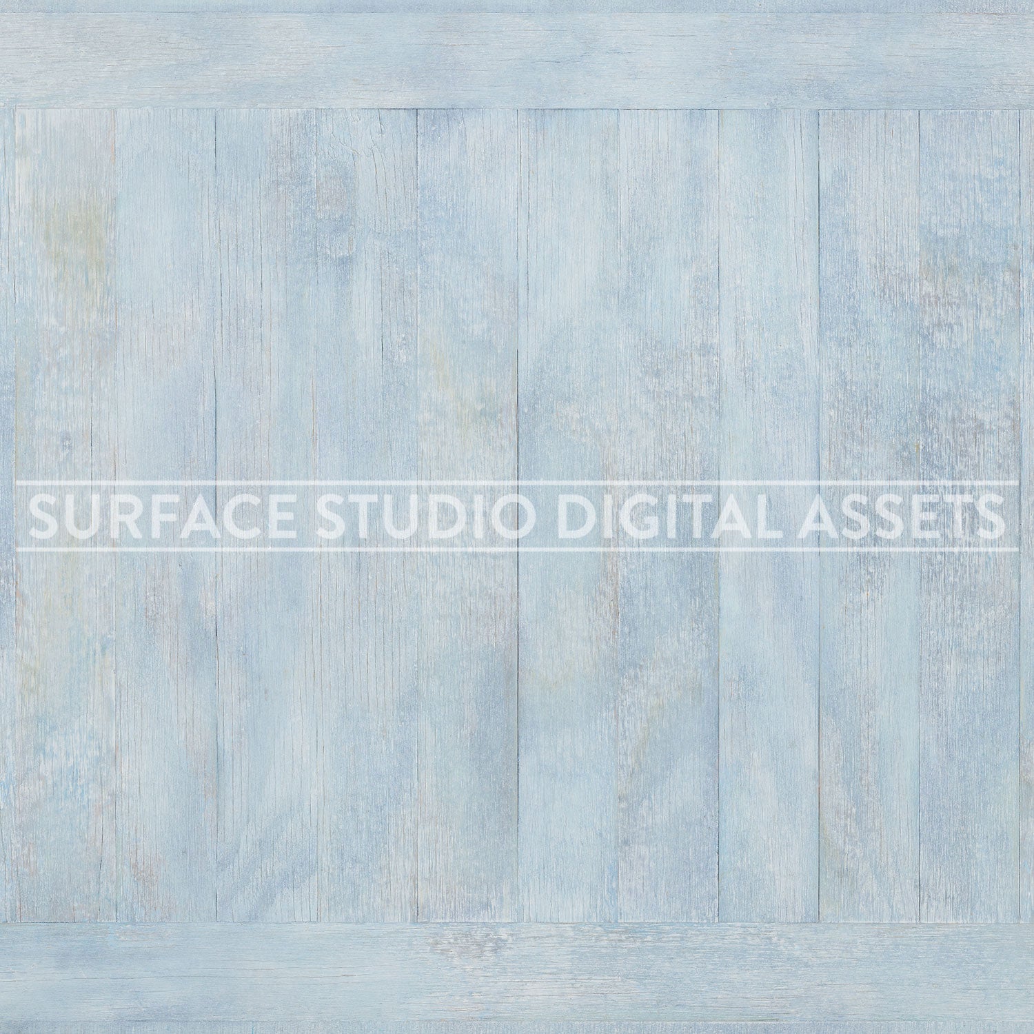 Bluewash Cedar Wood Surface background stock image with a "Surface Studio Digital Assets" watermark for commercial, e-commerce, editorial, product, beauty, food, beverage, still life photography.