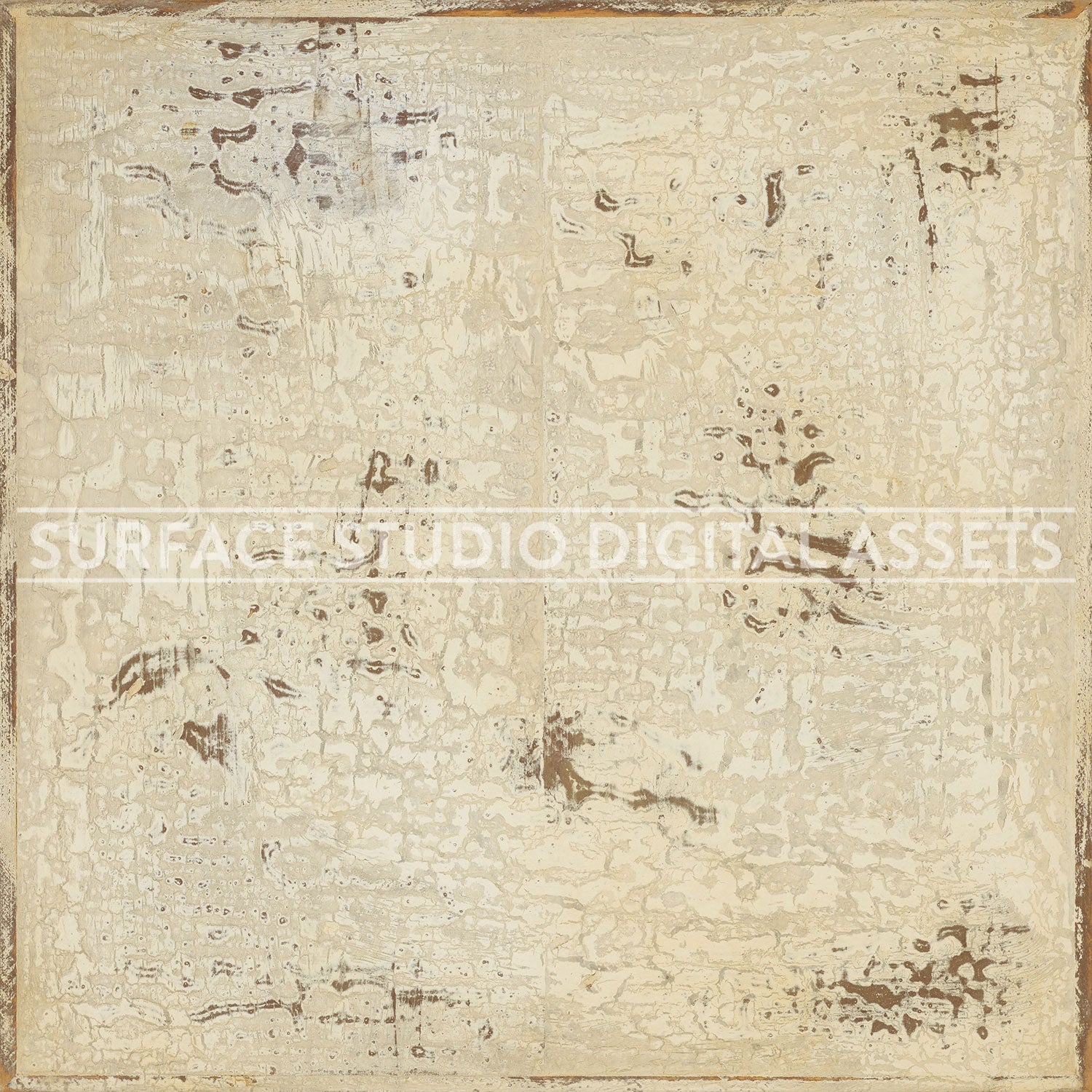 Distressed Pine Tabletop Wood Surface background stock image with a "Surface Studio Digital Assets" watermark for commercial, e-commerce, editorial, product, beauty, food, beverage, still life photography.
