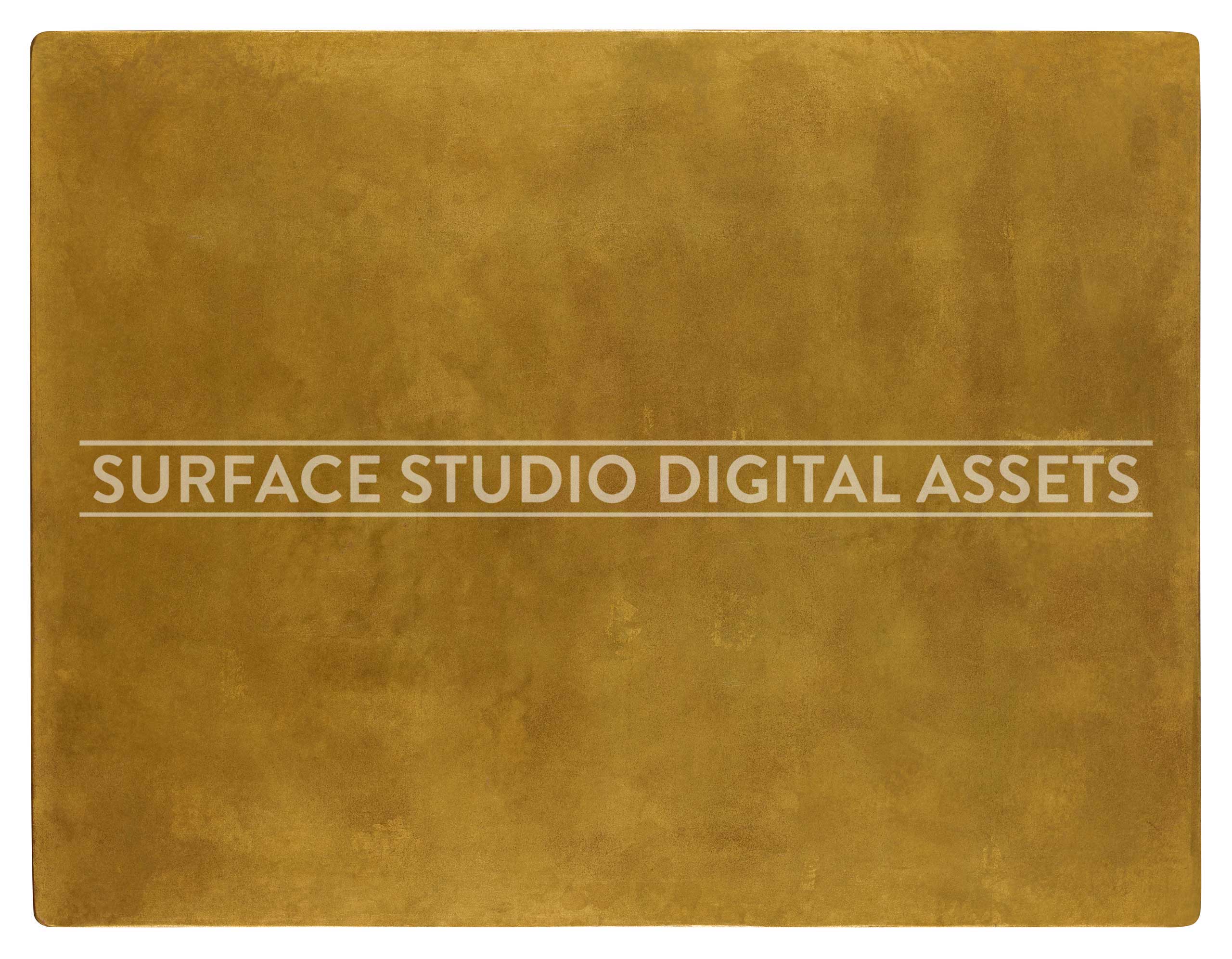 Aged Gold Leaf Metallic Surface photographed directly from above including edges