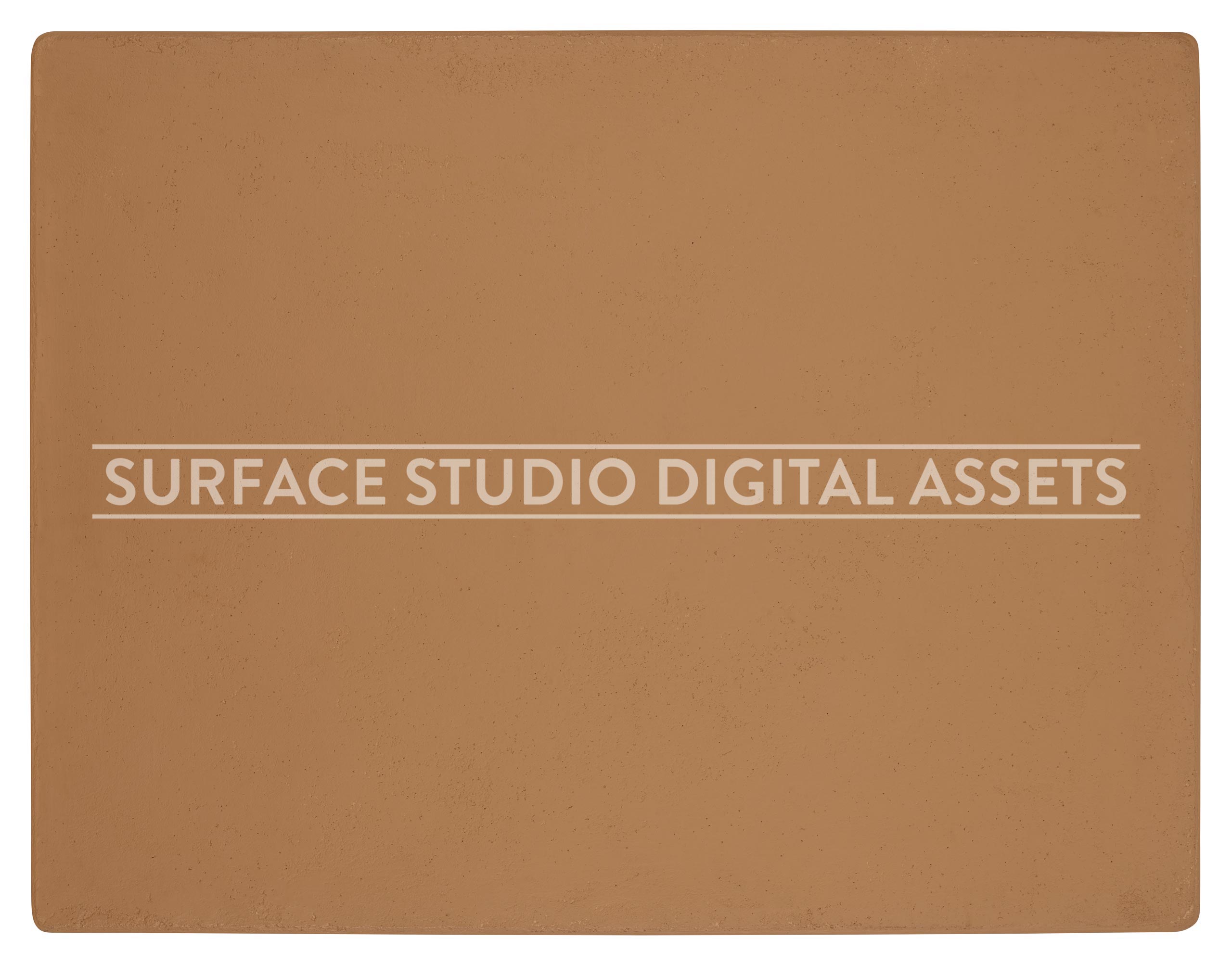 Warm Beige Almond Cement Surface photographed directly from above including edges