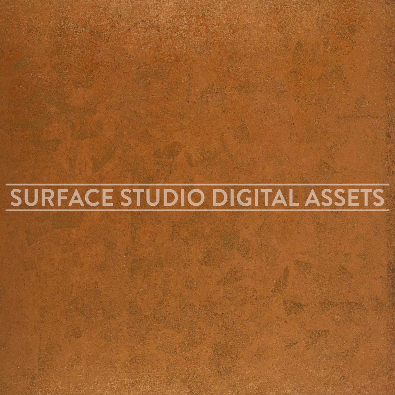 Antiqued Copper Leaf Metal Surface photographed directly from above