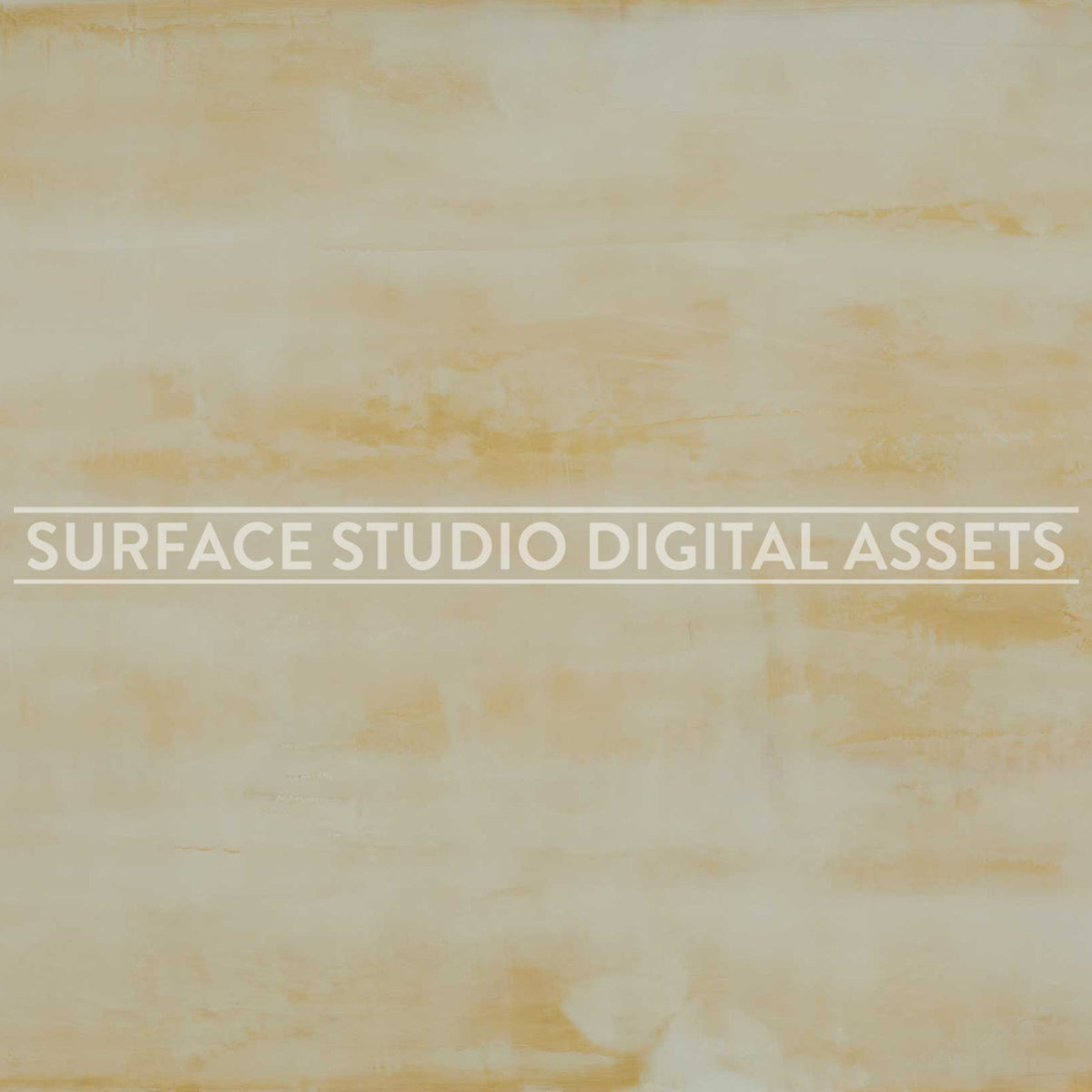 Light Cream Orange Venetian Plaster Surface photographed directly from above. Surface background stock image with a "Surface Studio Digital Assets" watermark for commercial, e-commerce, editorial, product, beauty, food, beverage, still life photography. Hand-made plaster surface for packaging photography and brand imagery.