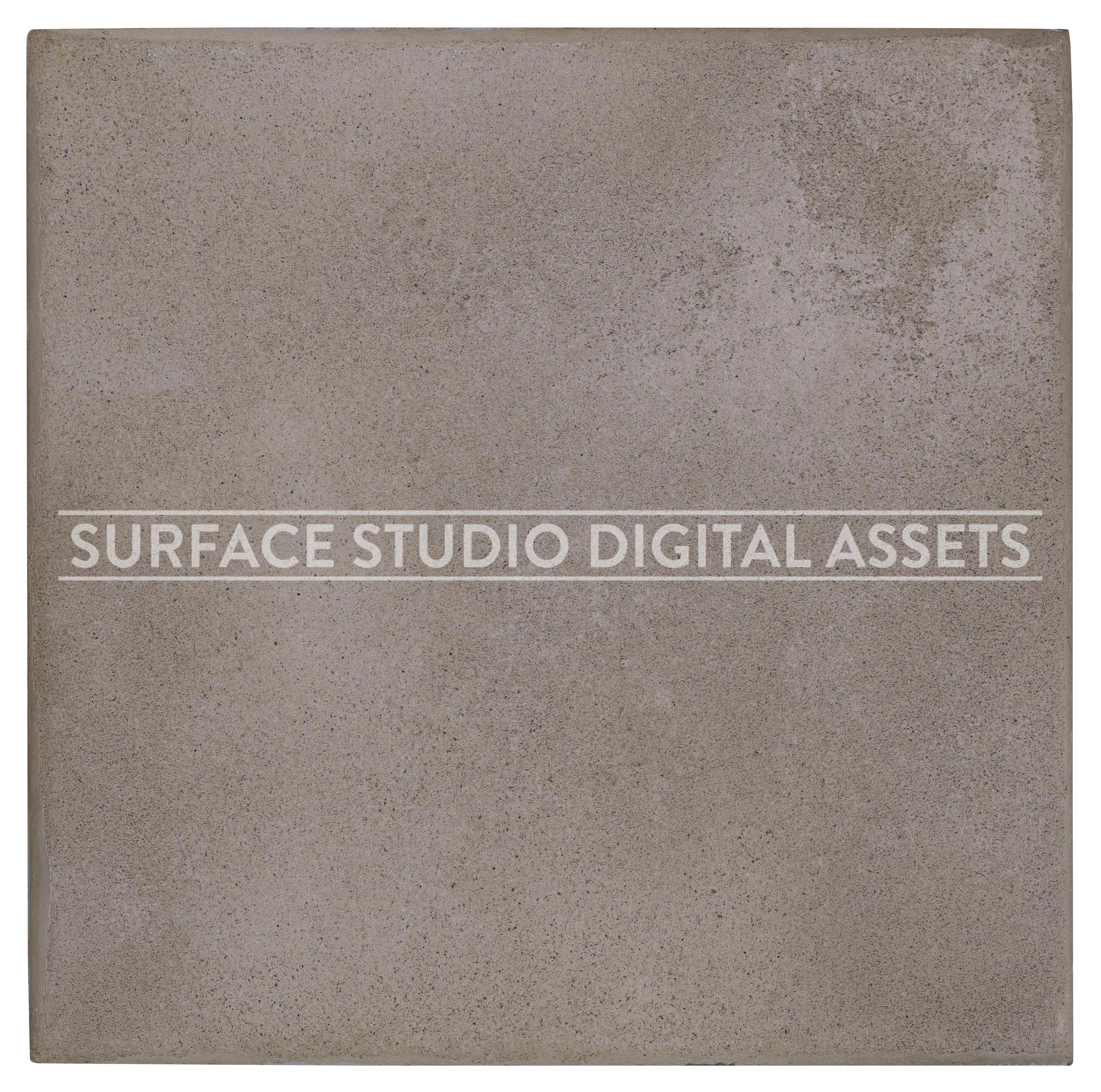 Dark Beige Cement Surface photographed directly from above including edges