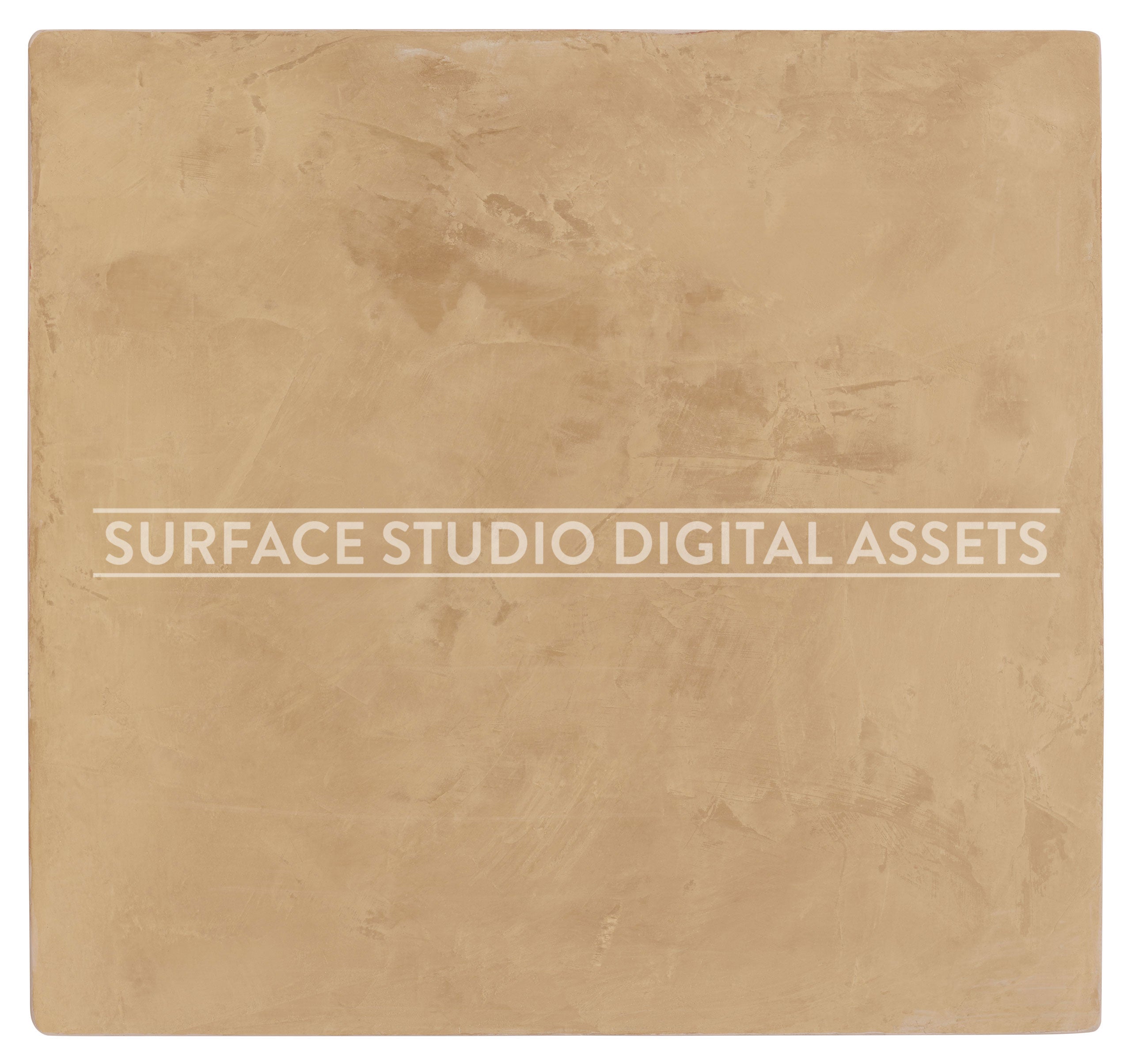 Medium Beige Plaster Surface photographed directly from above including edges