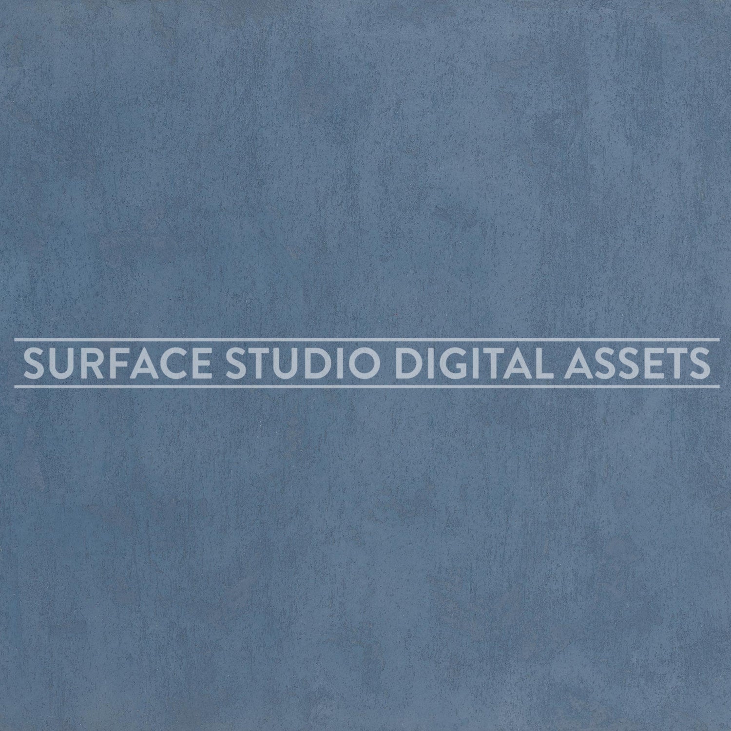 Blue Cornflower Plaster Surface photographed directly from above