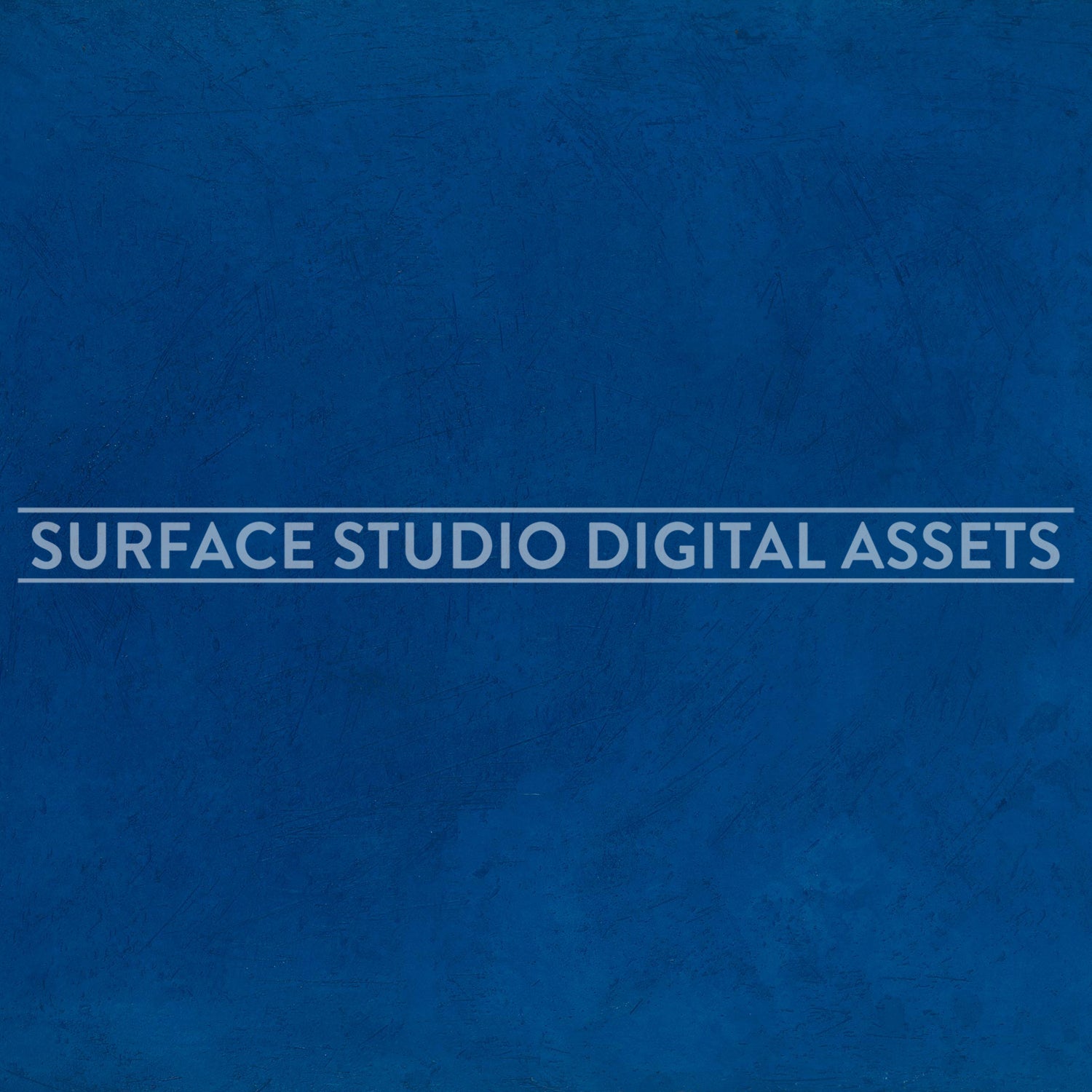 Royal Blue Plaster Surface photographed directly from above