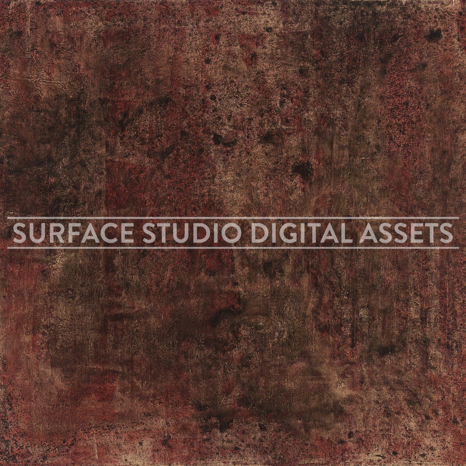 Red Gold Metallic Surface photographed directly from above
