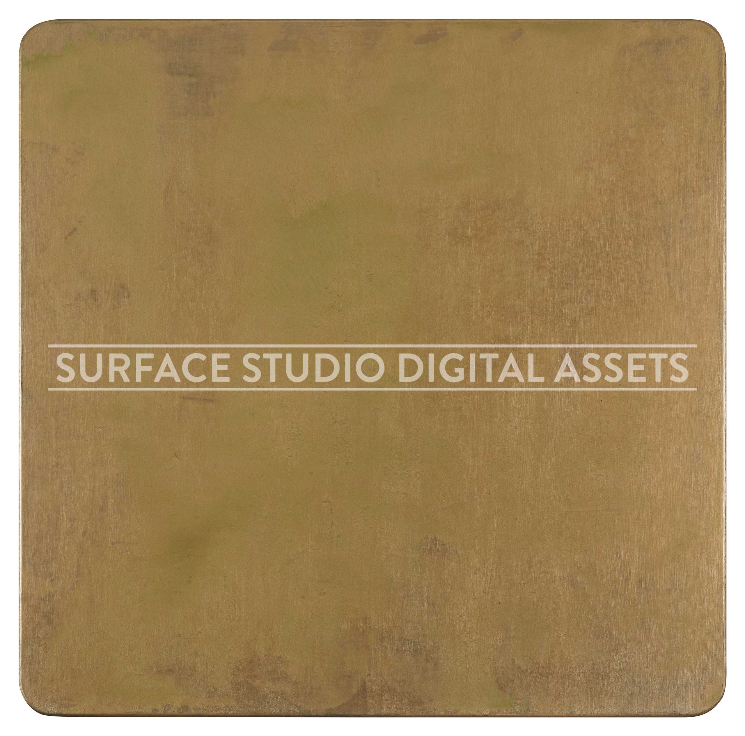 Bronze Metallic Surface photographed directly from above including edges