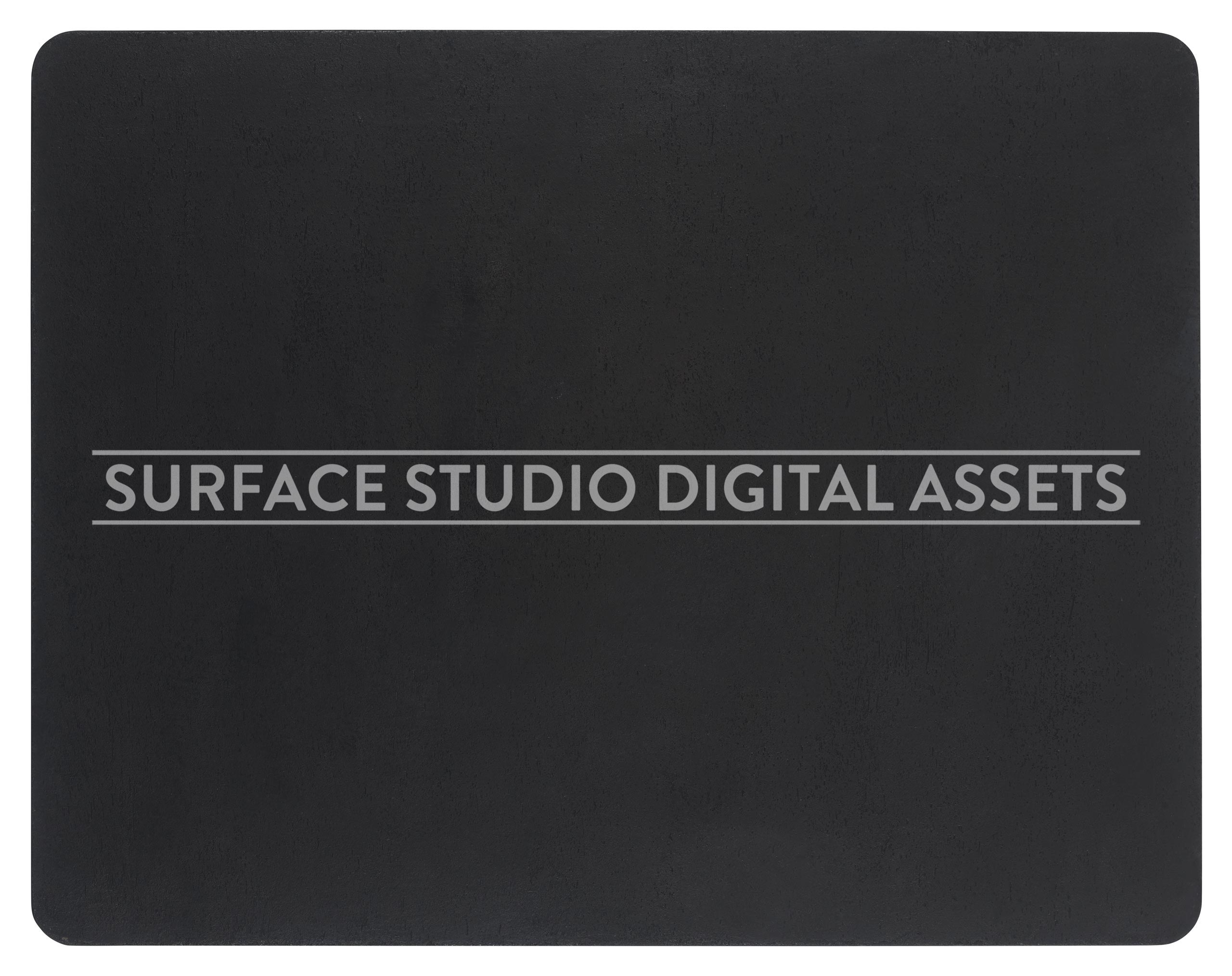 Coal Black Plaster Surface photographed directly from above including edges