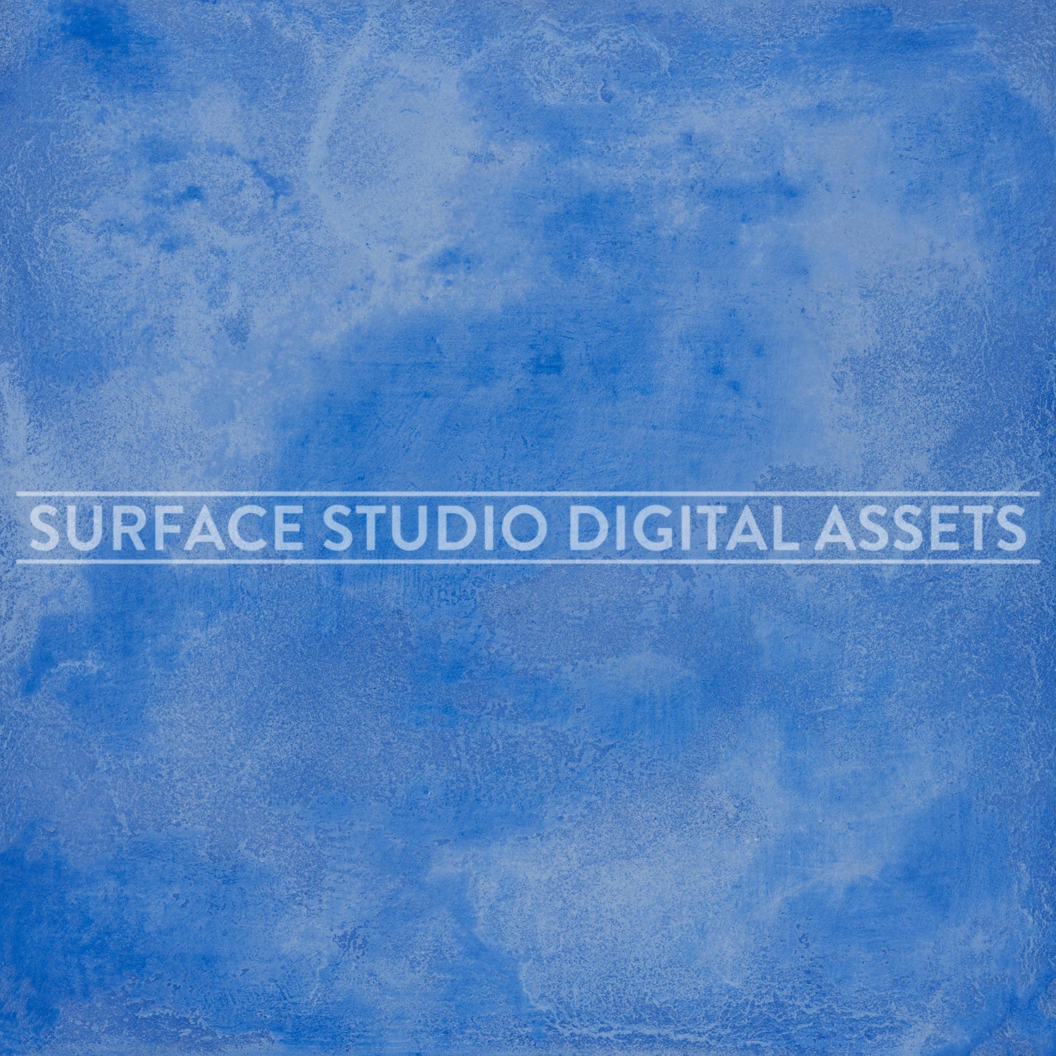 Textured Cobalt Blue Cement Surface photographed directly from above 