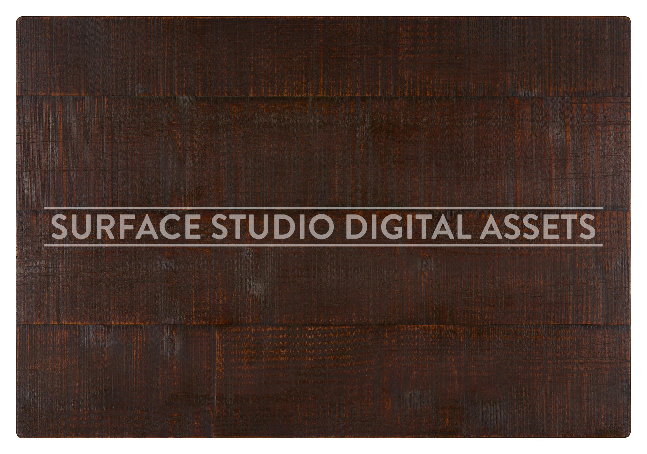 Textured Dark Brown Planked Pine Wood Surface photographed directly from above including edges