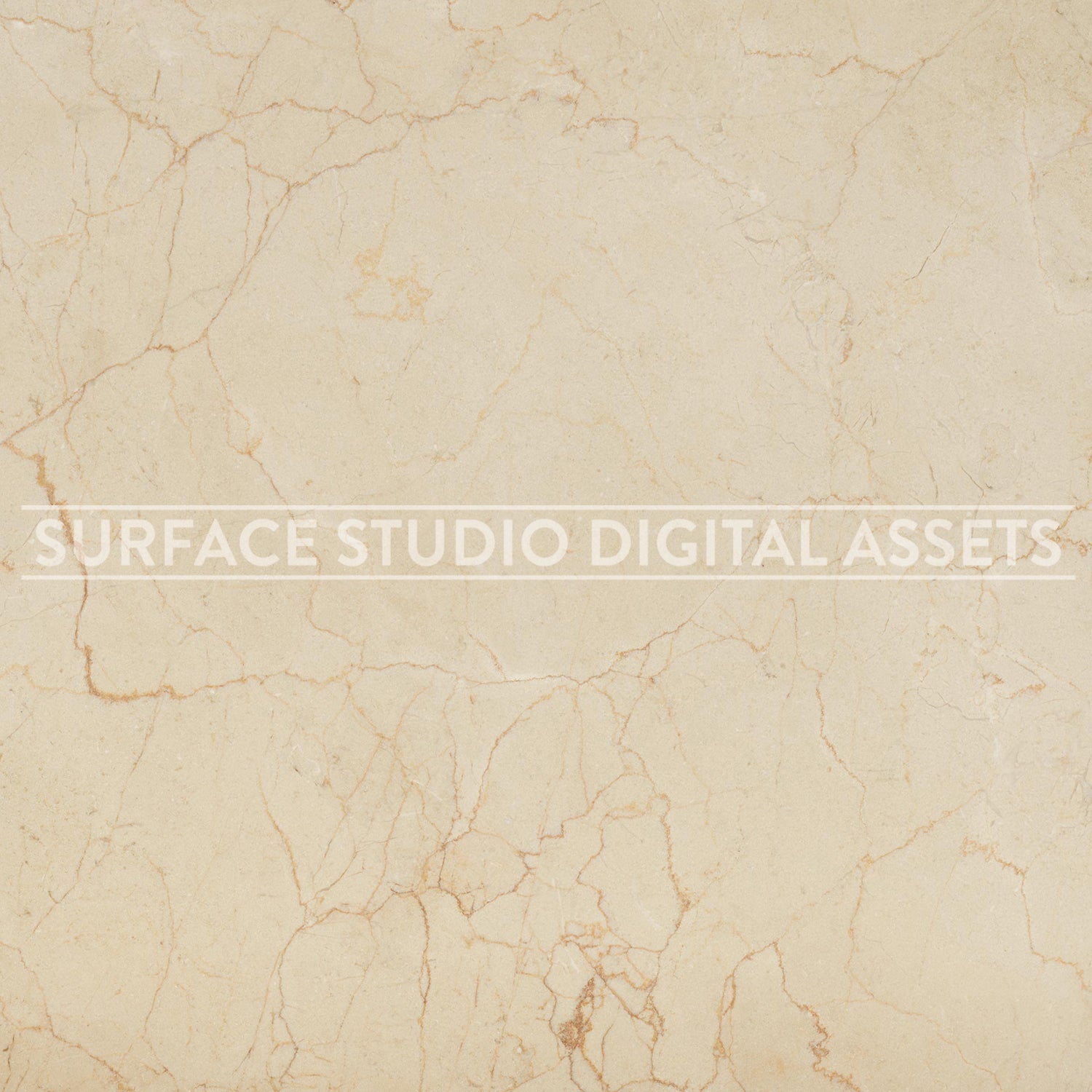 Cream Beige Marfil Warm Veining Marble Surface photographed directly from above