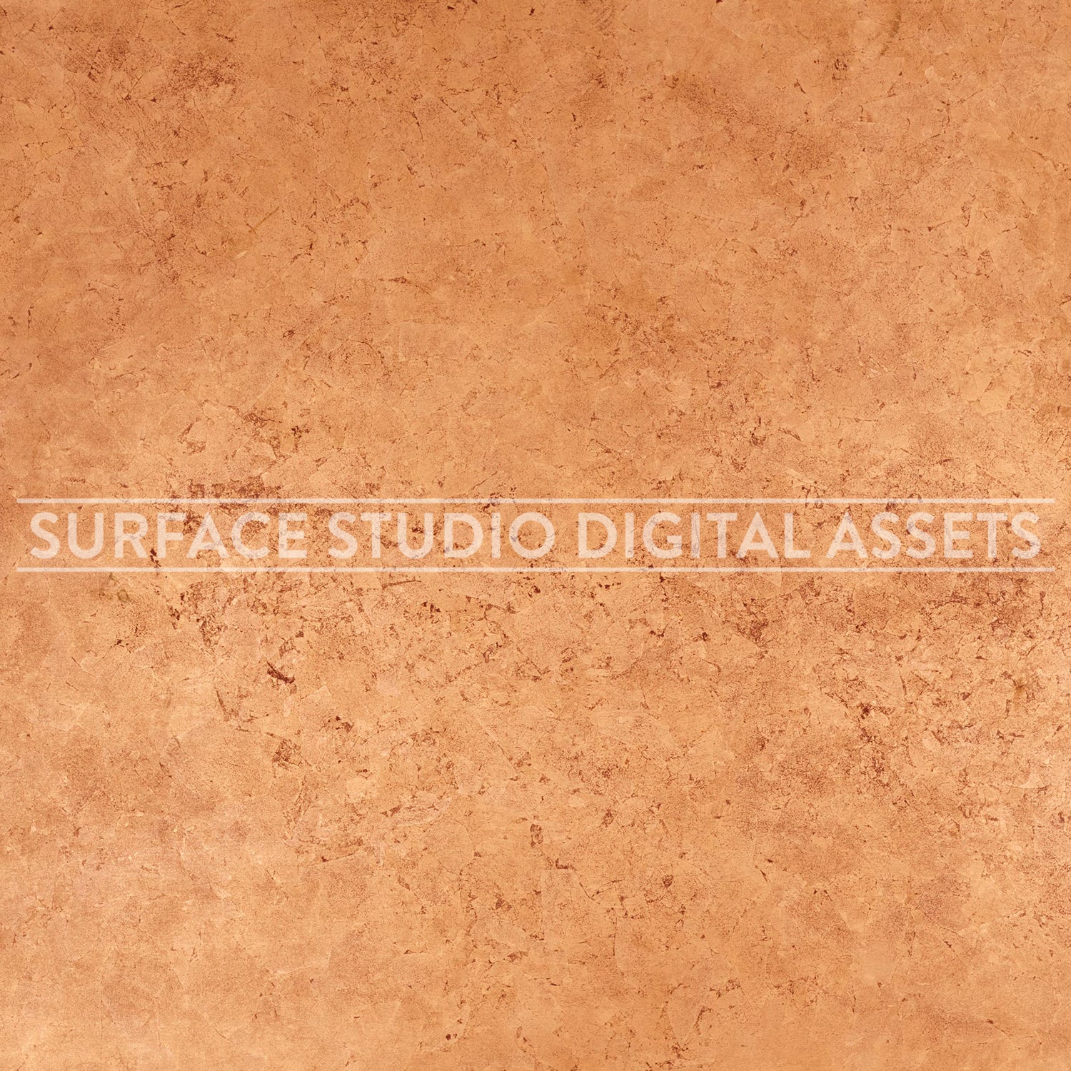 Crushed Copper Leaf Surface photographed directly from above