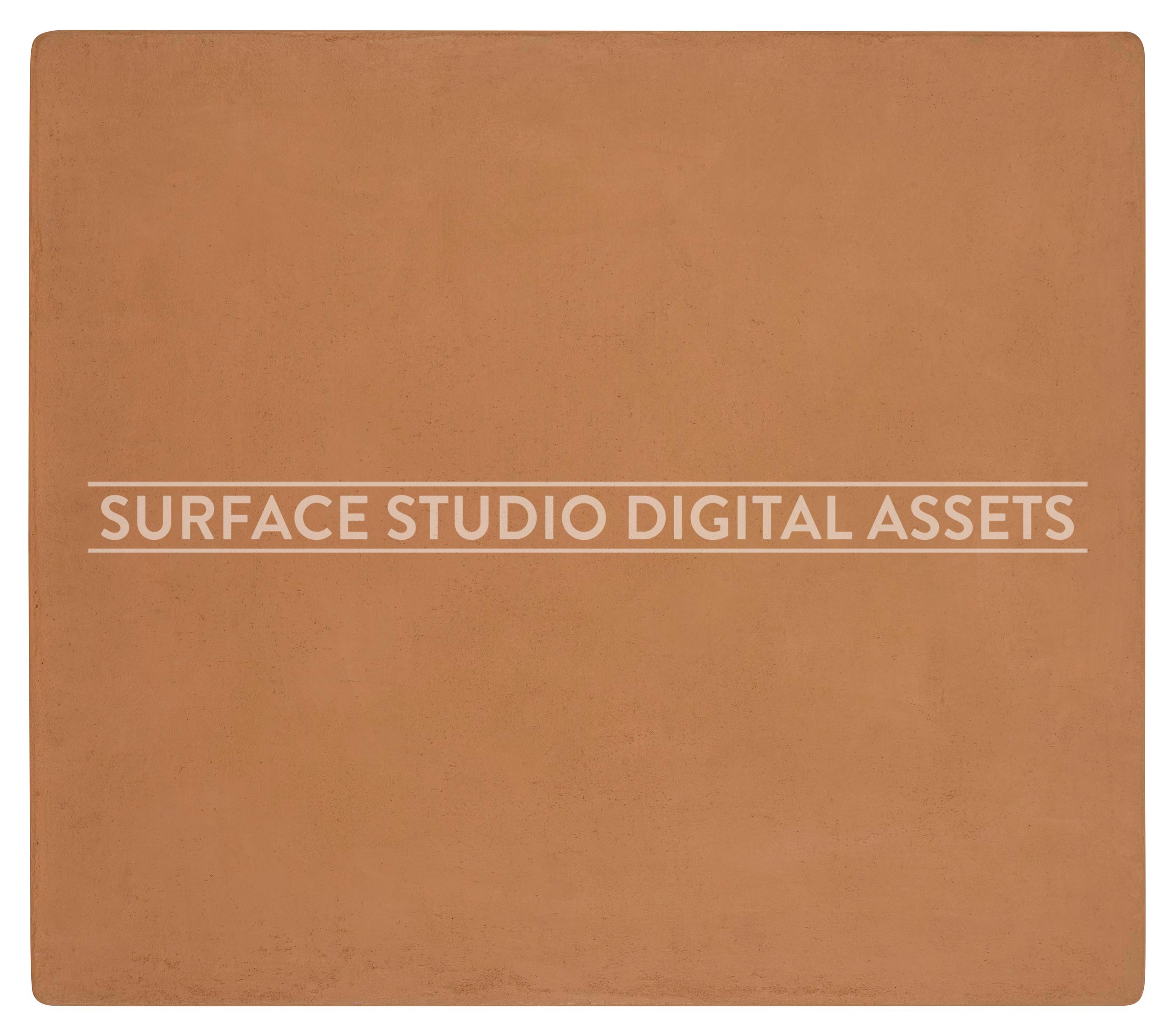 Warm Beige Melon Cement Surface photographed directly from above including edges