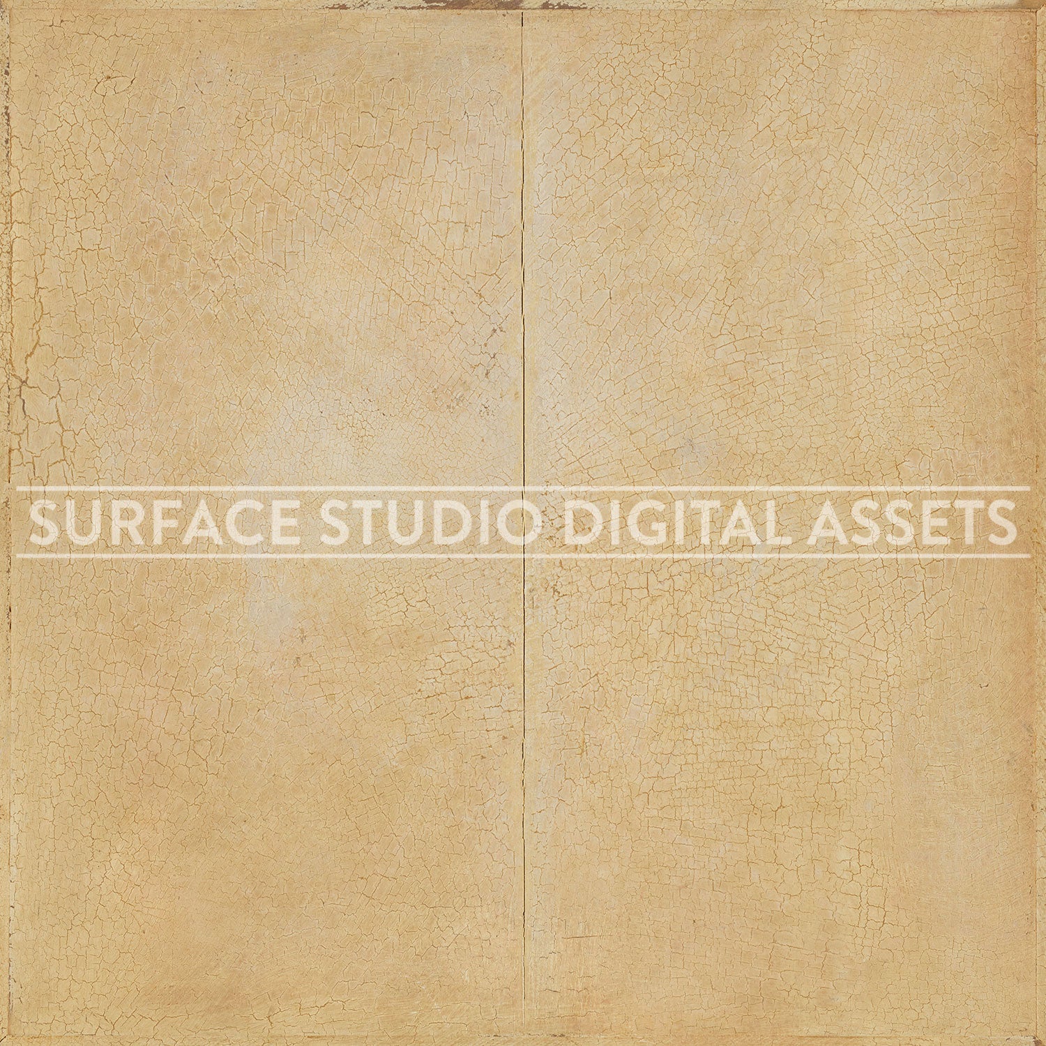 Distressed Crackled Pine Planked Surface background stock image with a "Surface Studio Digital Assets" watermark for commercial, e-commerce, editorial, product, beauty, food, beverage, still life photography.