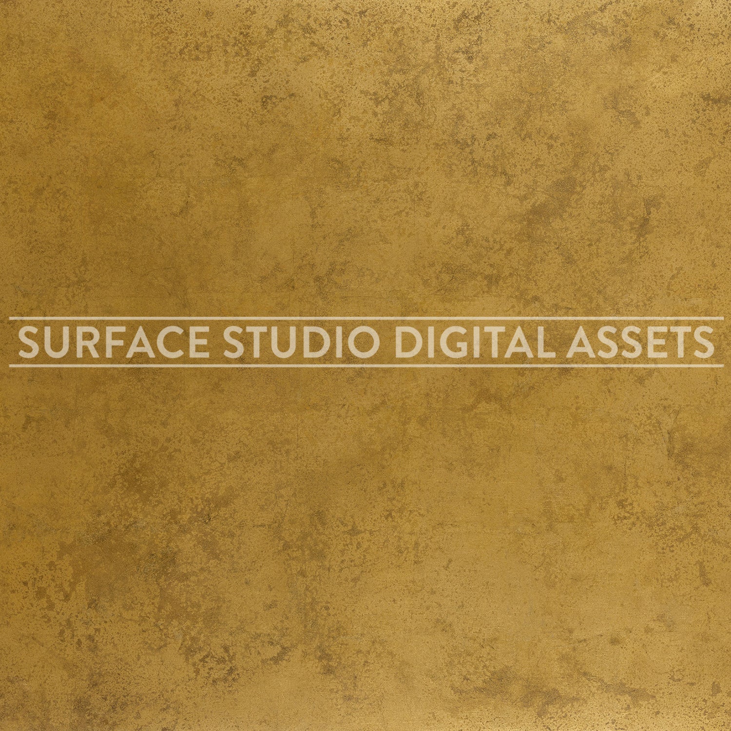 Distressed Gold Brass Metal Surface photographed directly from above