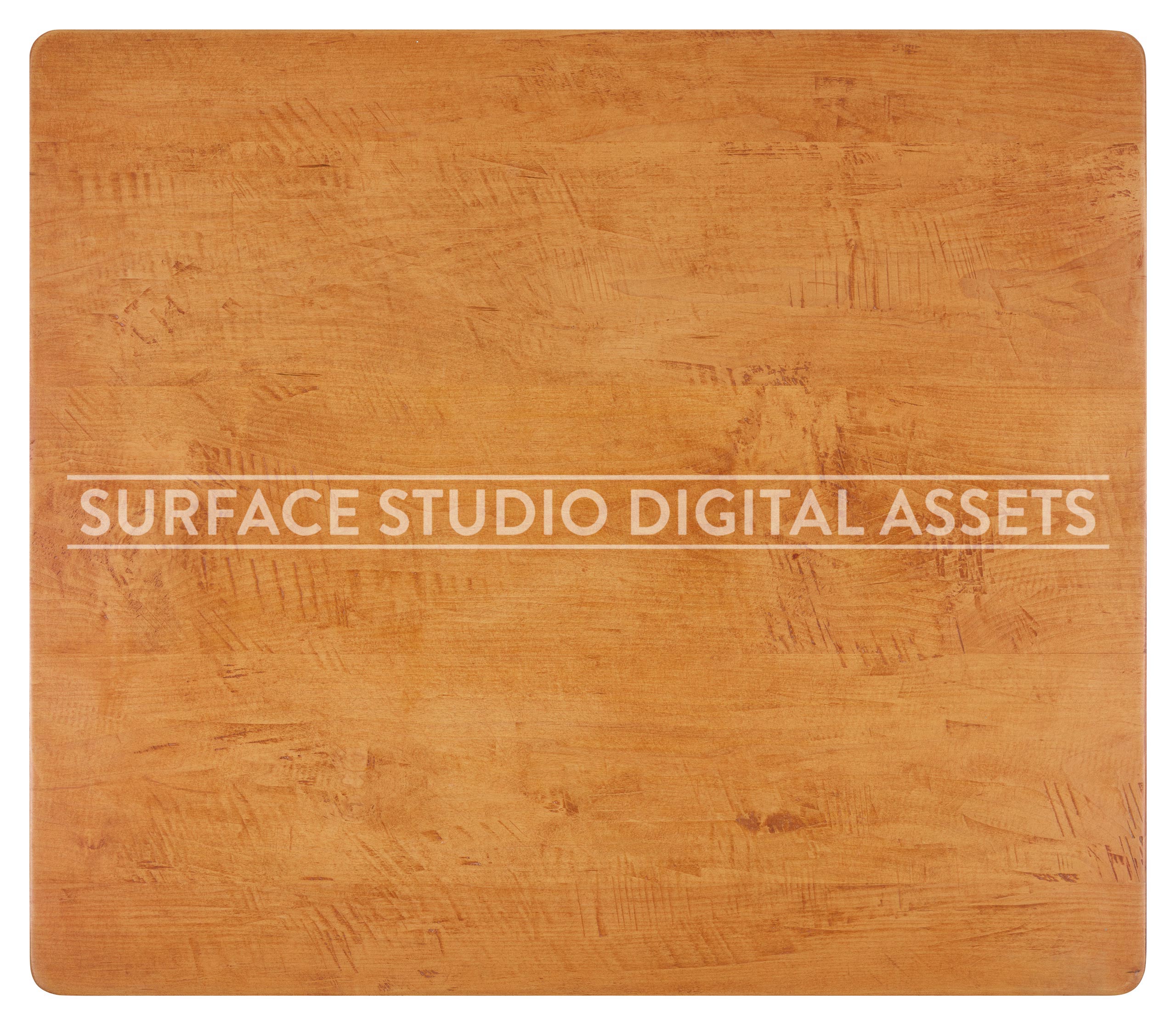 Distressed Maple Wood Surface photographed directly from above including edges