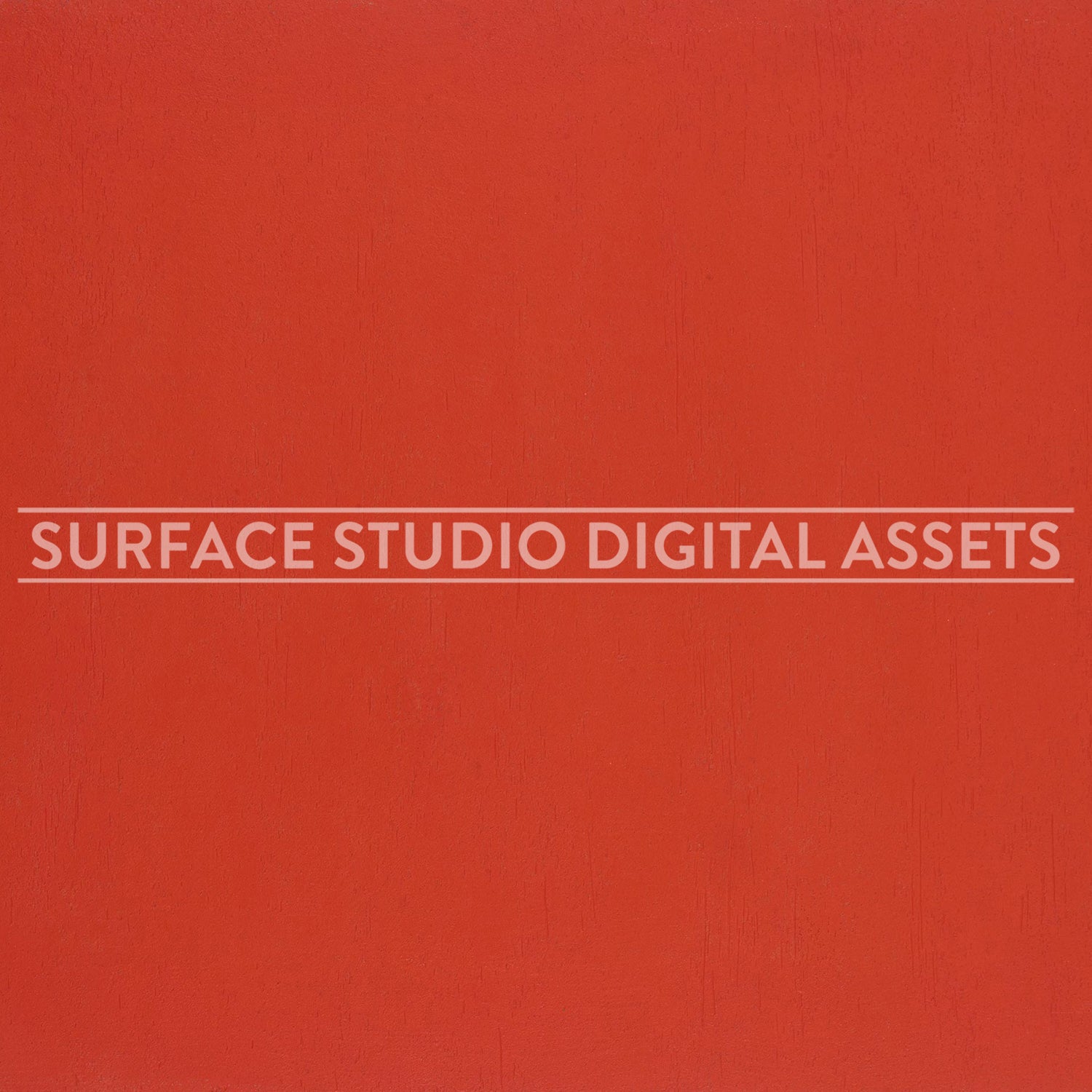 Bright Red Plaster Surface photographed directly from above