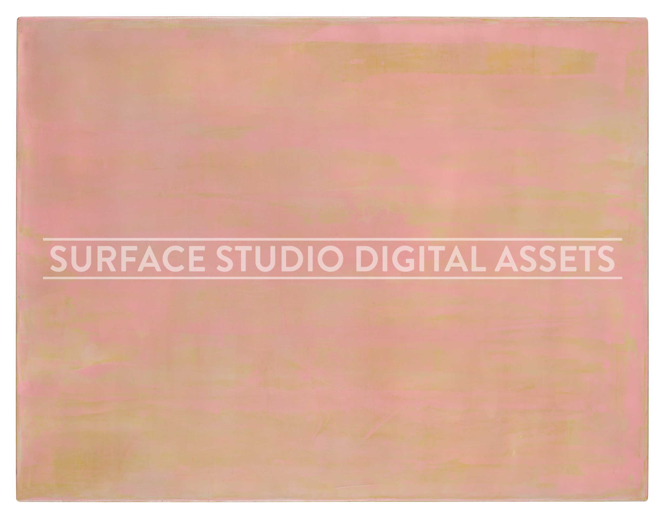 Gold Sheen Pink Metallic Surface photographed directly from above including edges