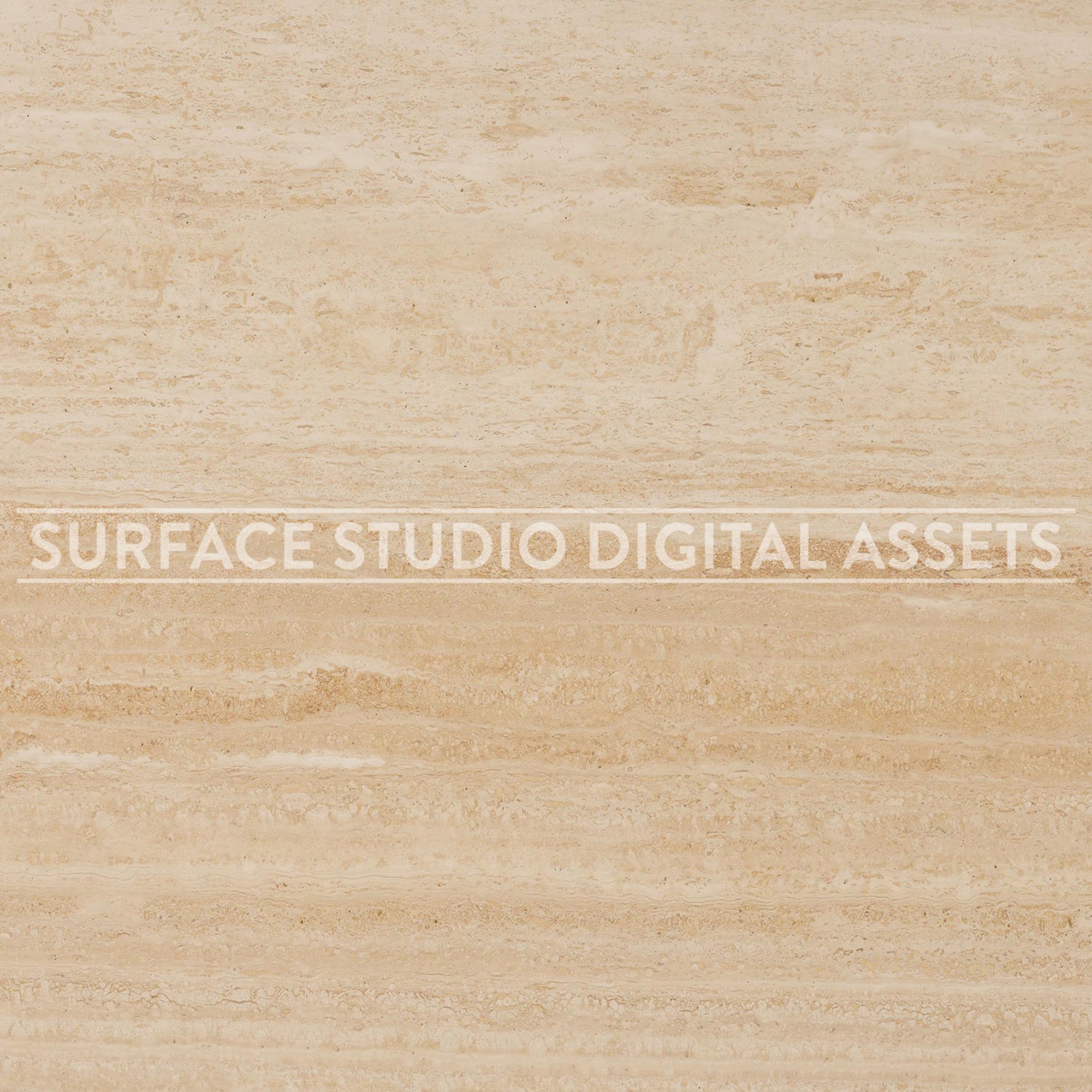 Light Beige Honed Travertine Stone Surface photographed directly from above