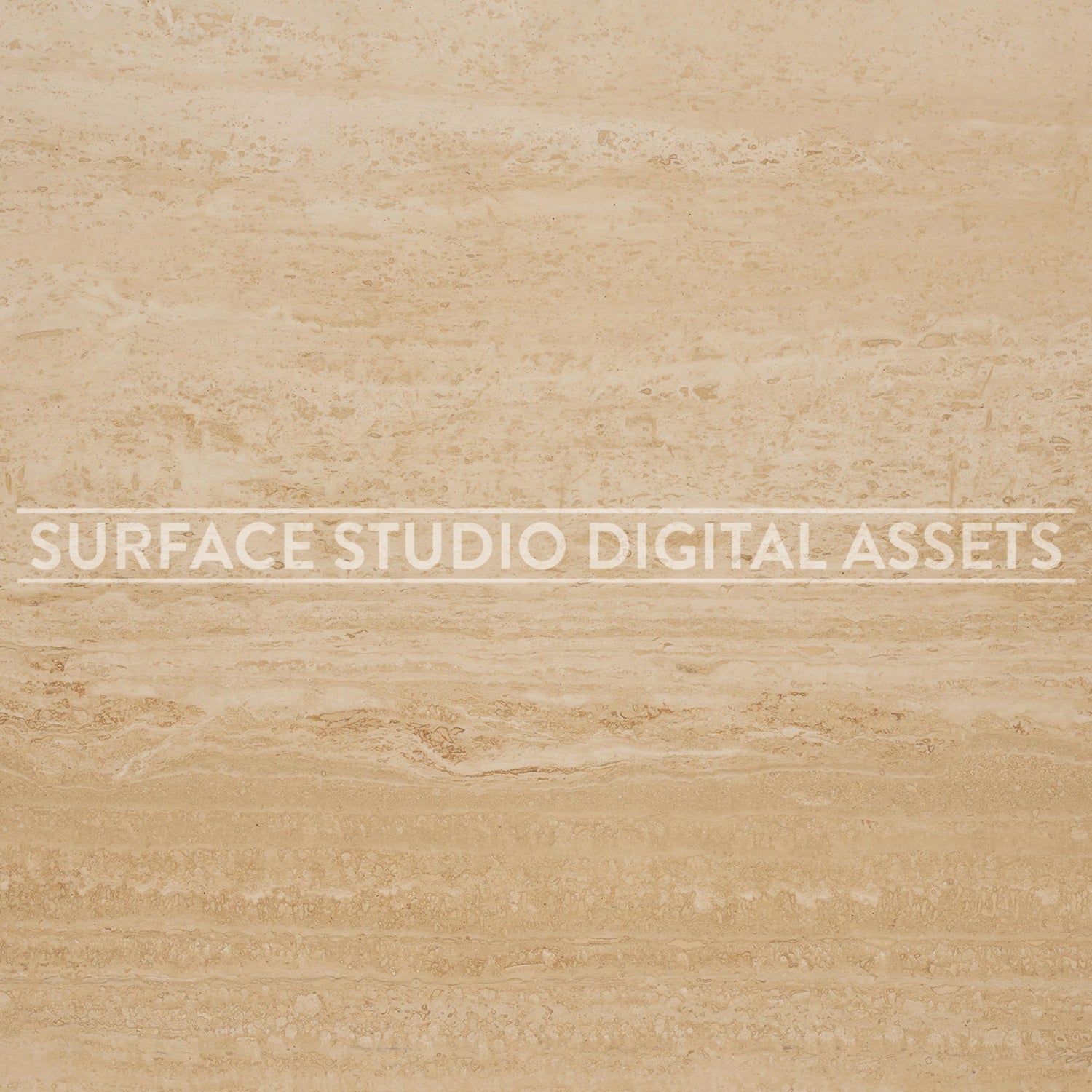 Textured Honed Travertine Stone Surface photographed directly from above