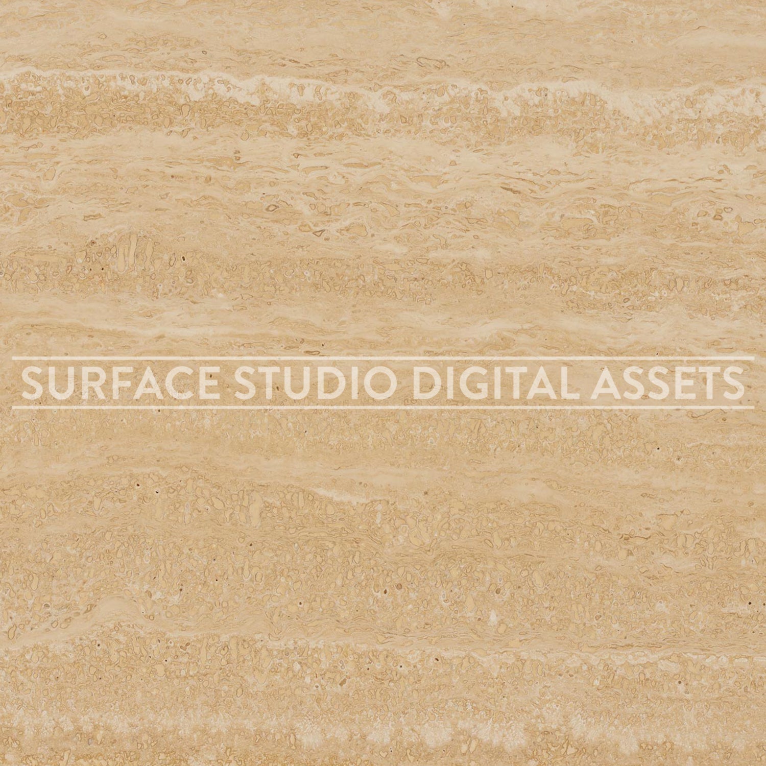 Textured Honed Travertine Stone Surface photographed directly from above 