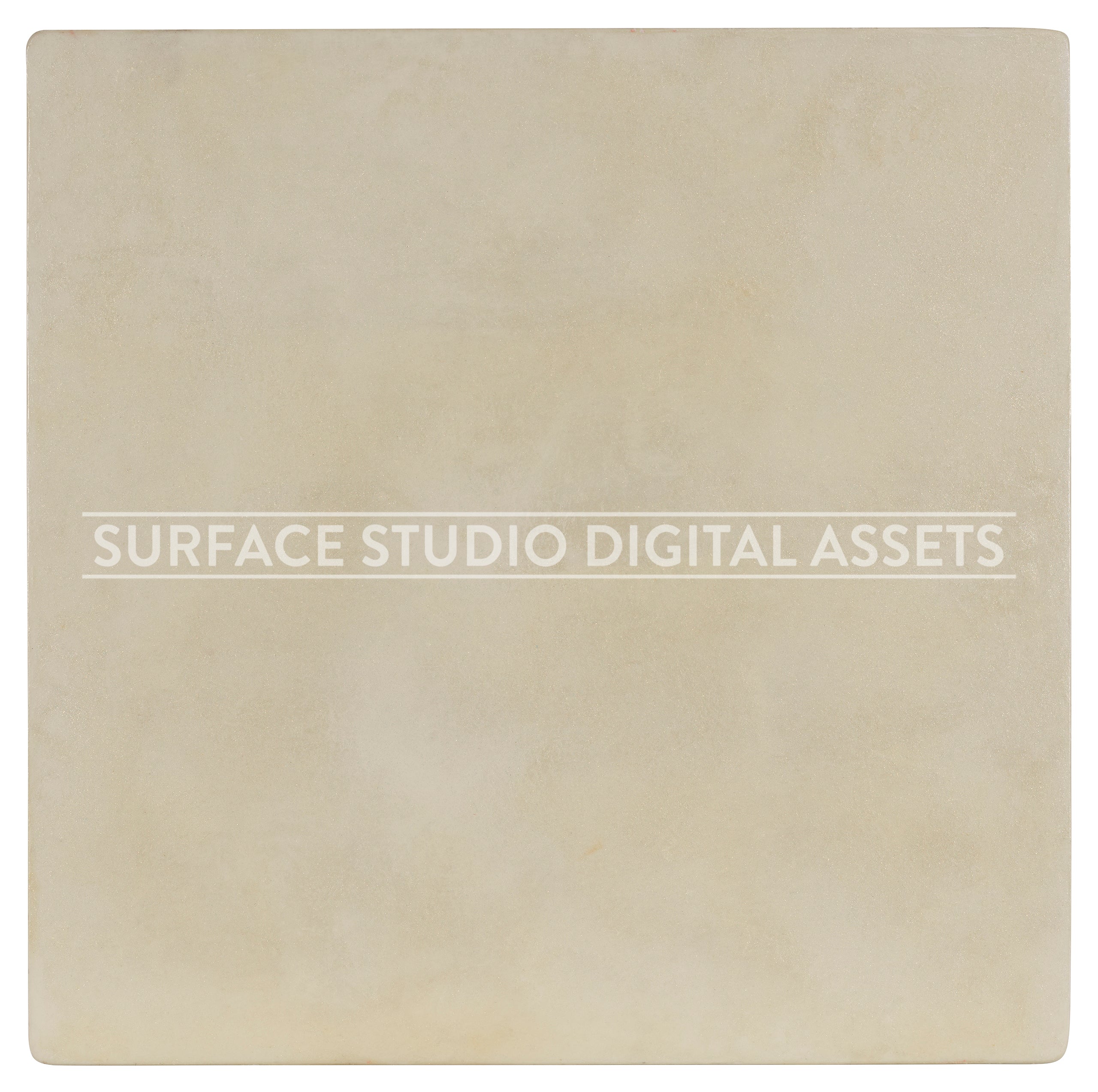 Ivory Pearlized Plaster Surface photographed directly from above including edges