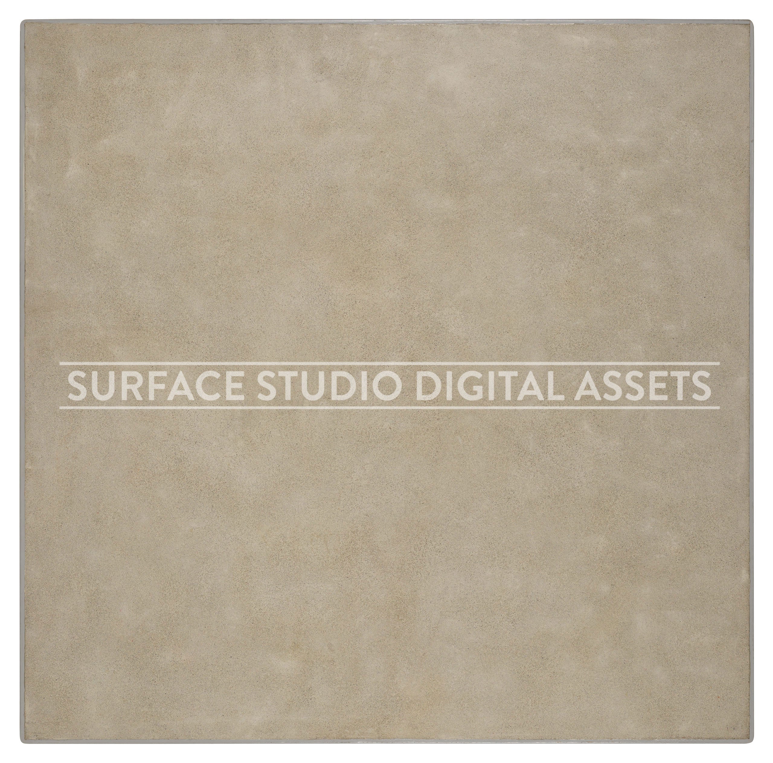 Light Natural Grey Cement Surface photographed directly from above including edges