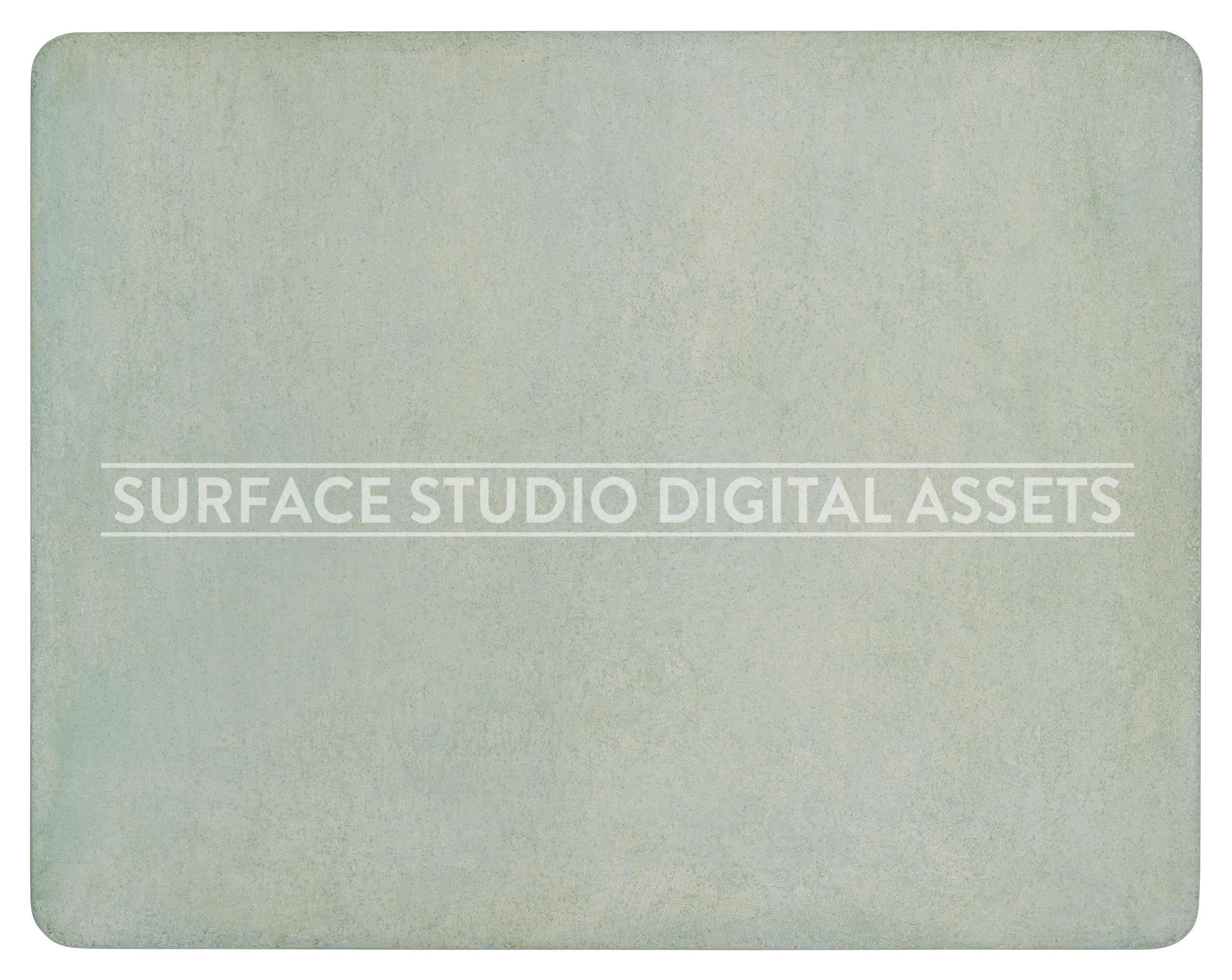 Light Turquoise Plaster Surface photographed directly from above including edges