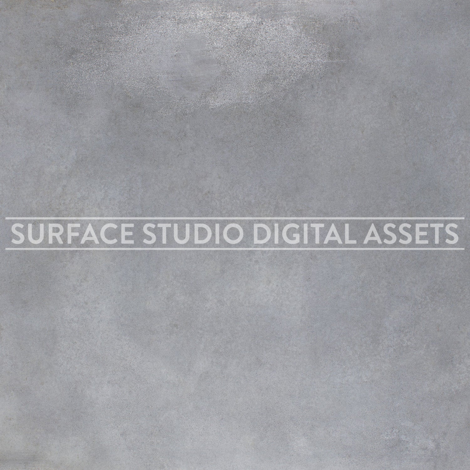 Light Grey Zinc Surface photographed directly from above