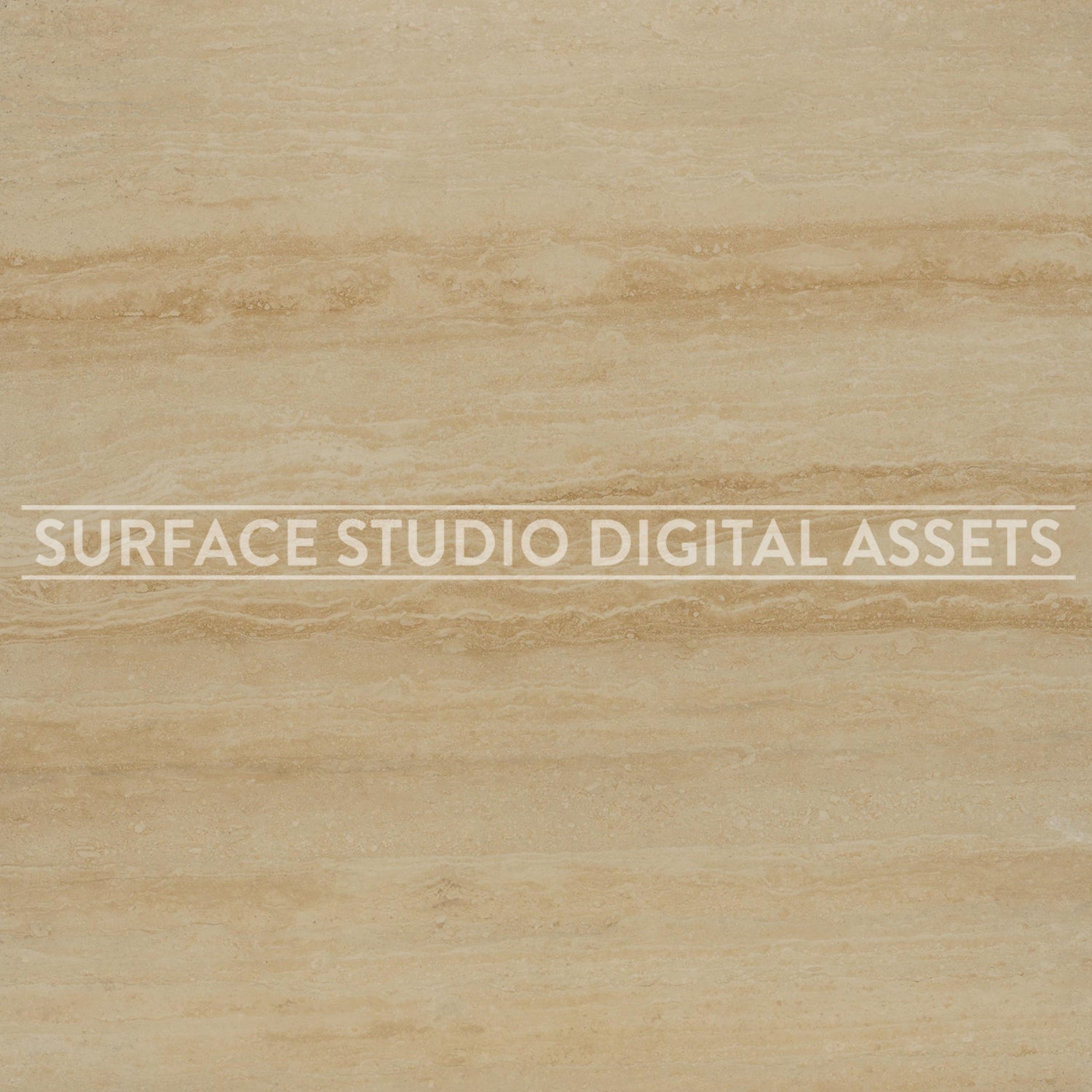 Polished Travertine Stone Surface photographed directly from above