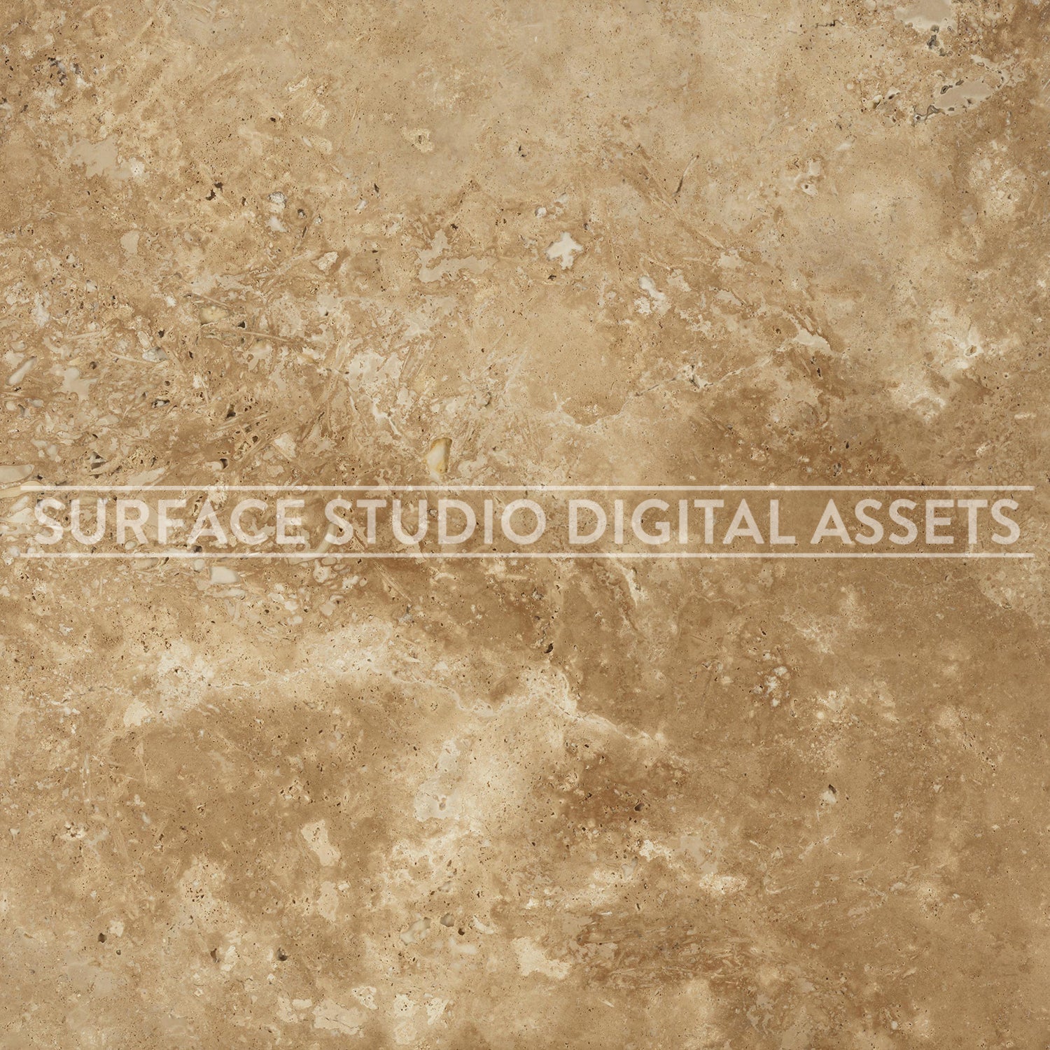 Brown Travertine Marble Surface photographed directly from above