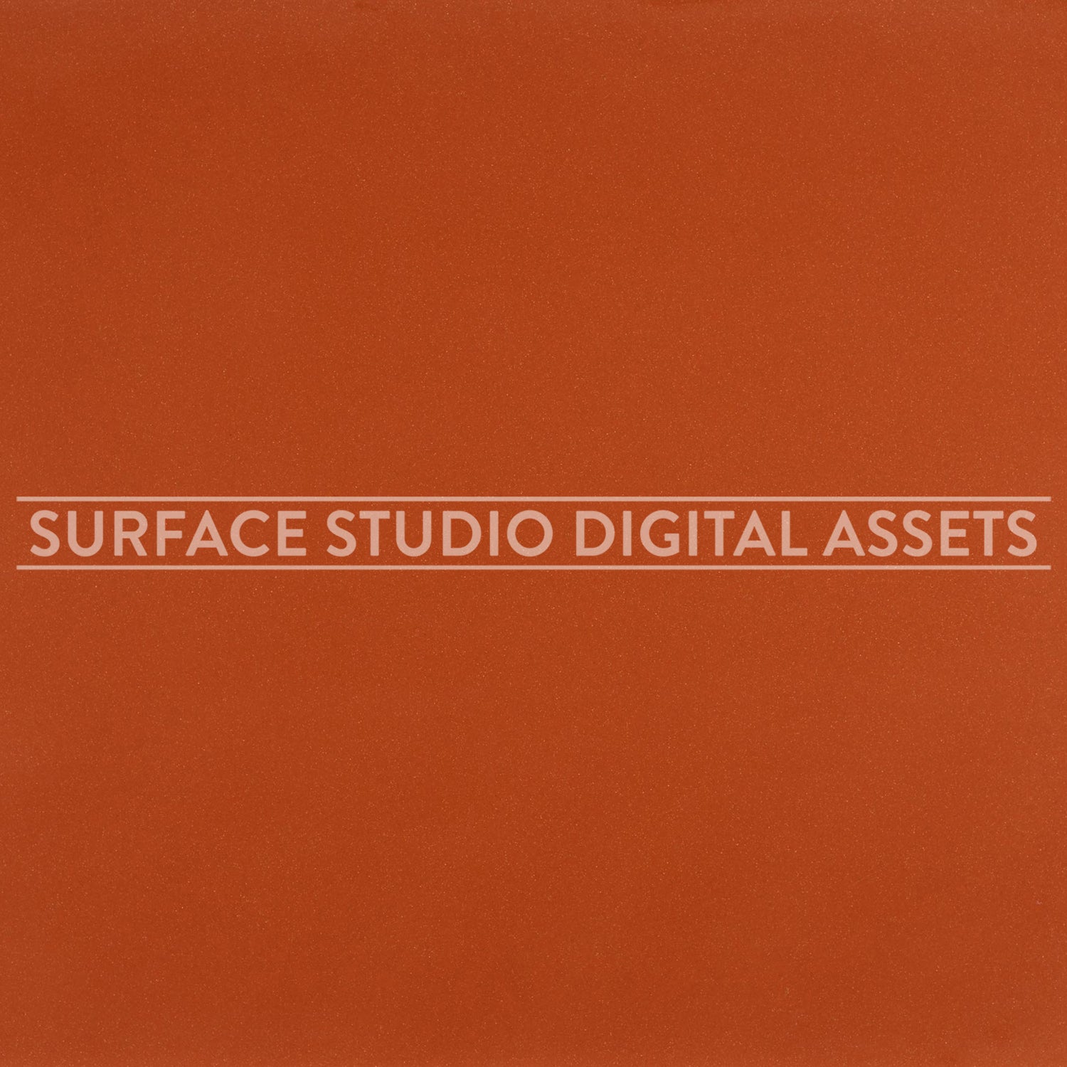 Pumpkin Orange Corian Acrylic Surface photographed directly from above