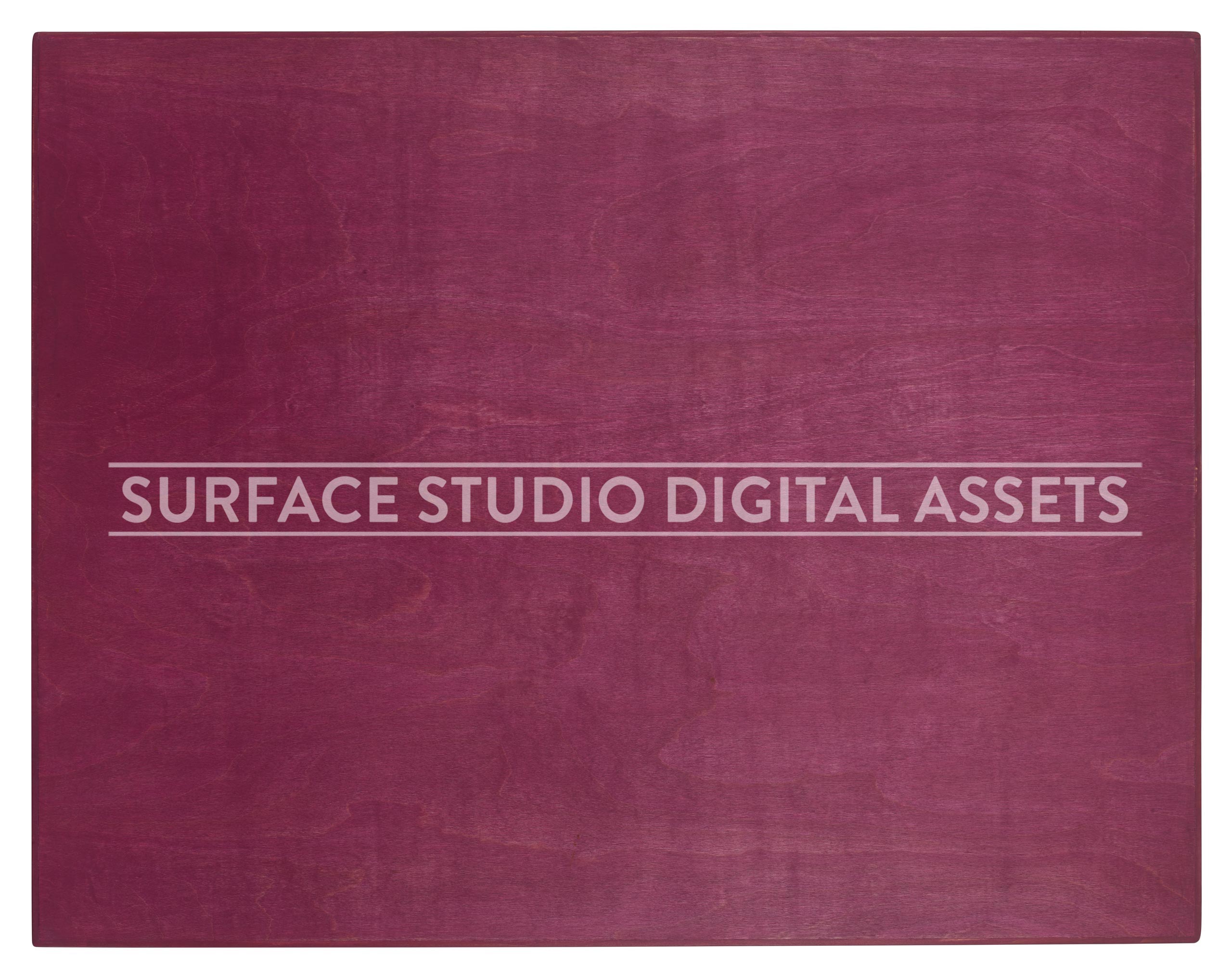 Purple Wash Wood Surface photographed directly from above including edges