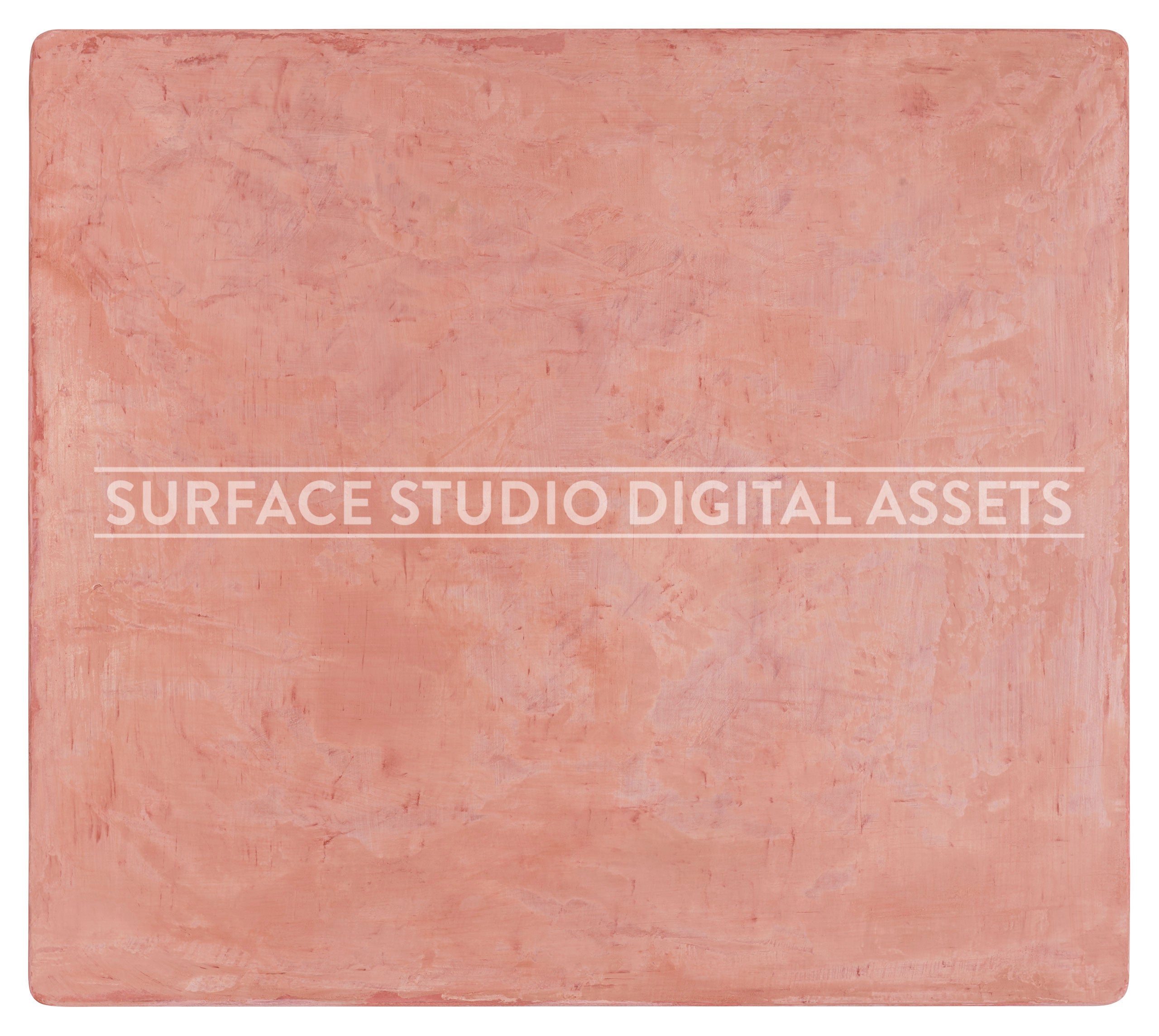 Textured Rosato Pink Plaster Surface photographed directly from above including edges