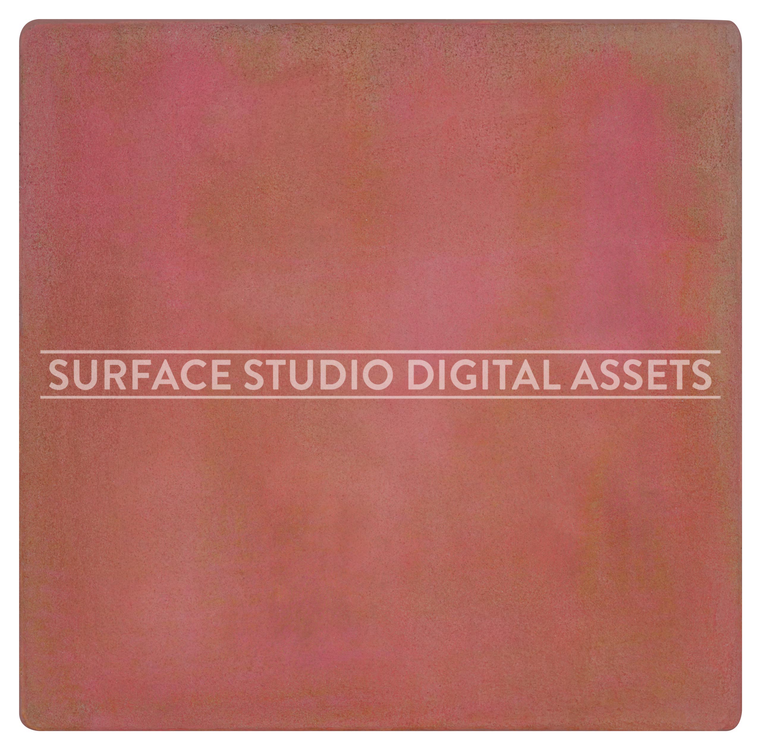 Pink Tan Cement Surface photographed directly from above including edges
