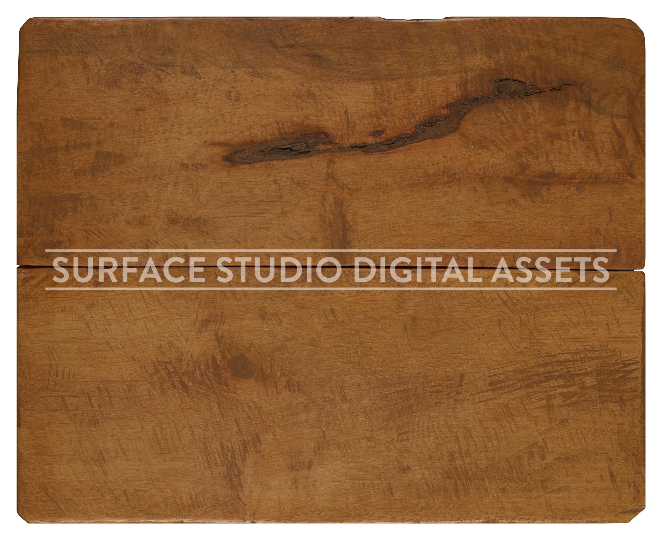 Rustic Maple Planked Wood Surface photographed directly from above including edges