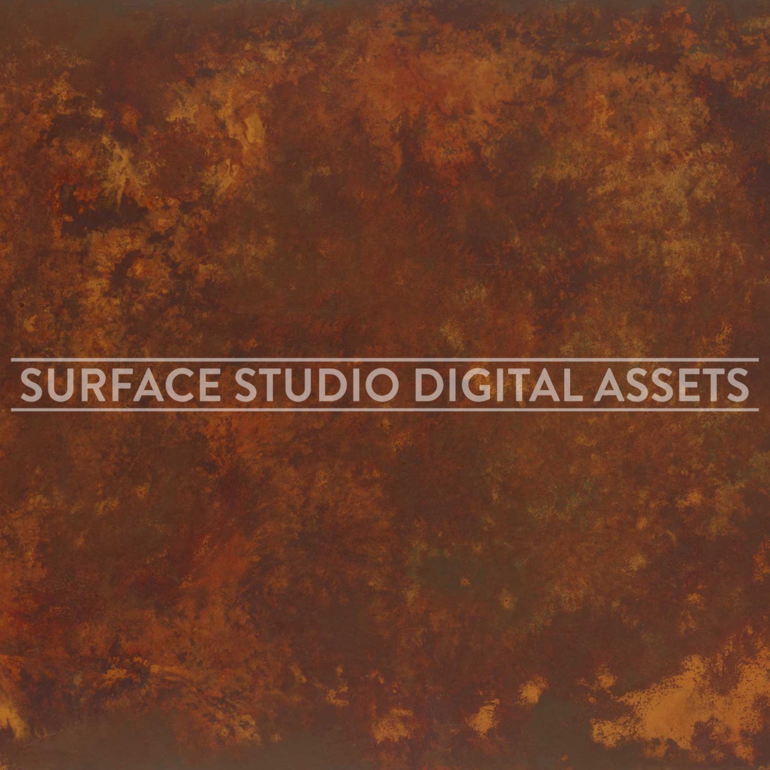 Rustique Metal Surface photographed directly from above