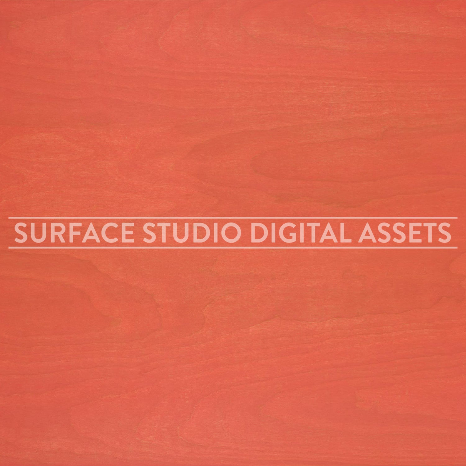 Salmon Pink Wash Wood Surface photographed directly from above