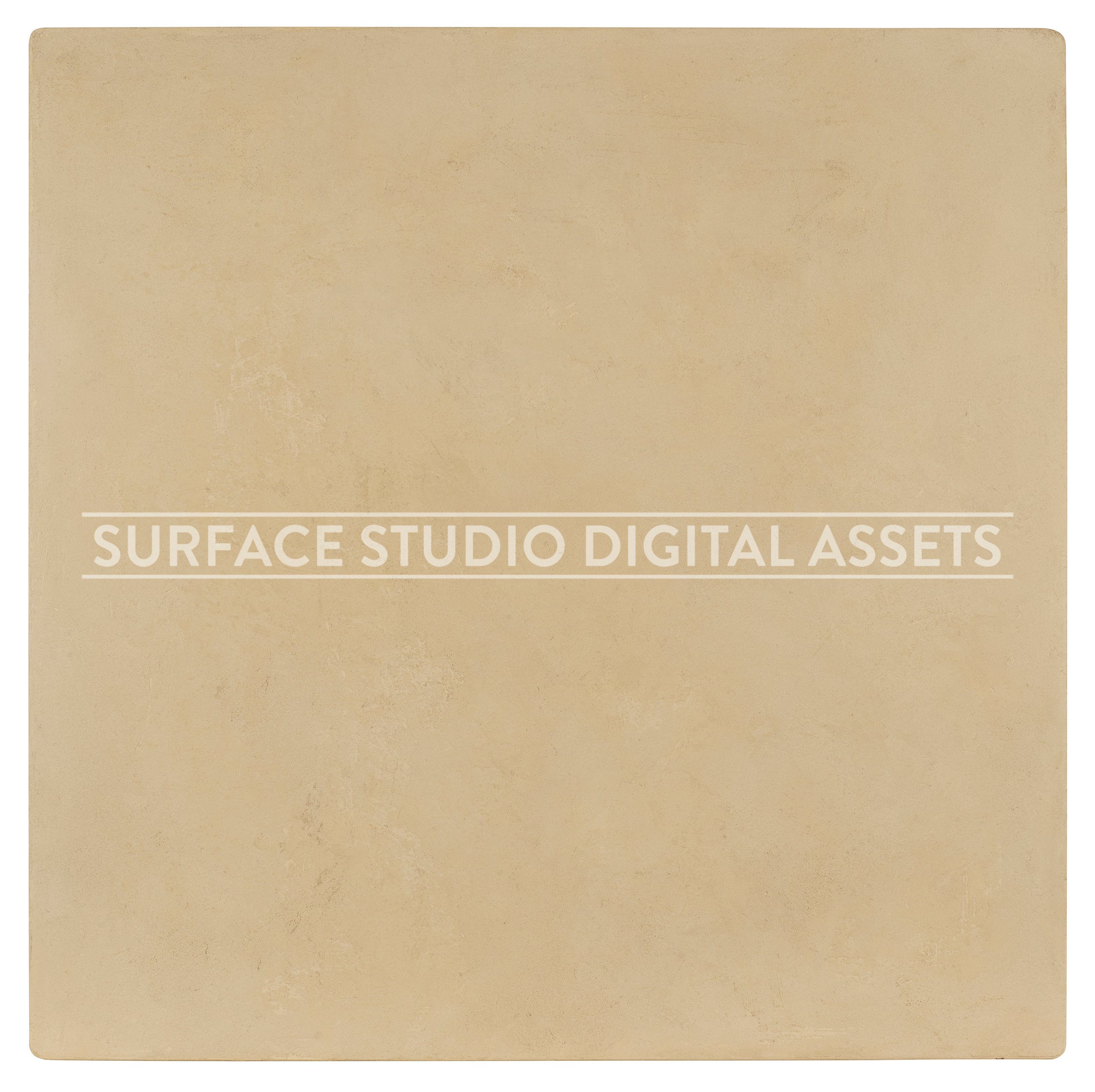 Sand Dune Beige Stucco Surface photographed directly from above including edges