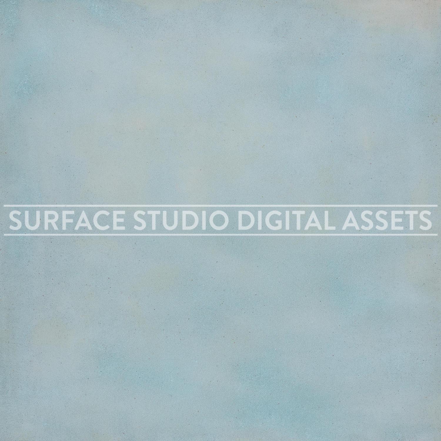 Pale Aqua Plaster Surface photographed directly from above