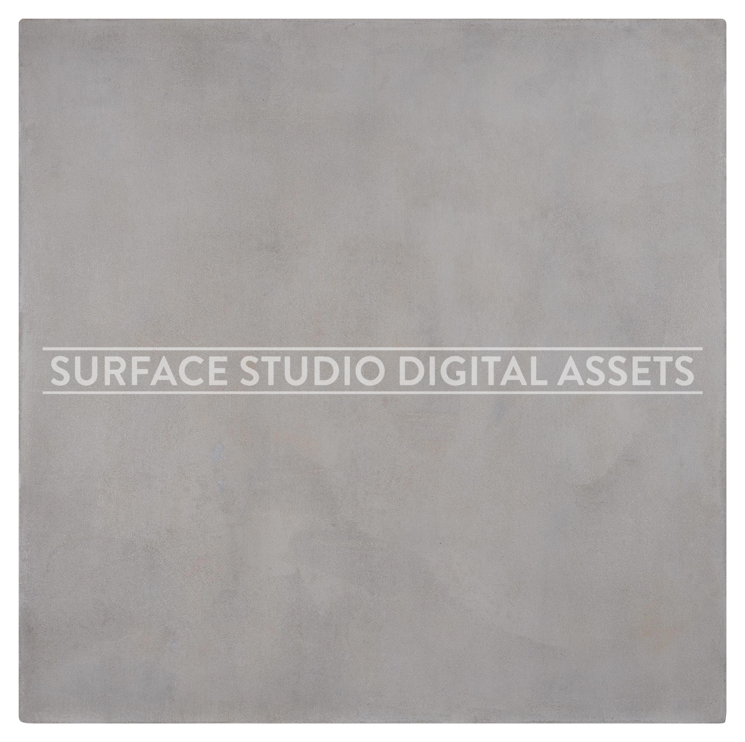 Silver Grey Sand Stucco Plaster Surface photographed directly from above including edges