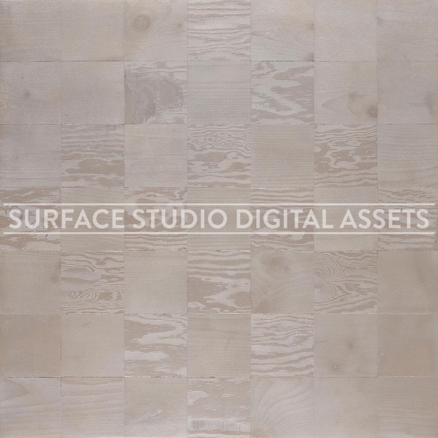 Silver Beige Square Tile Wood Surface photographed directly from above 