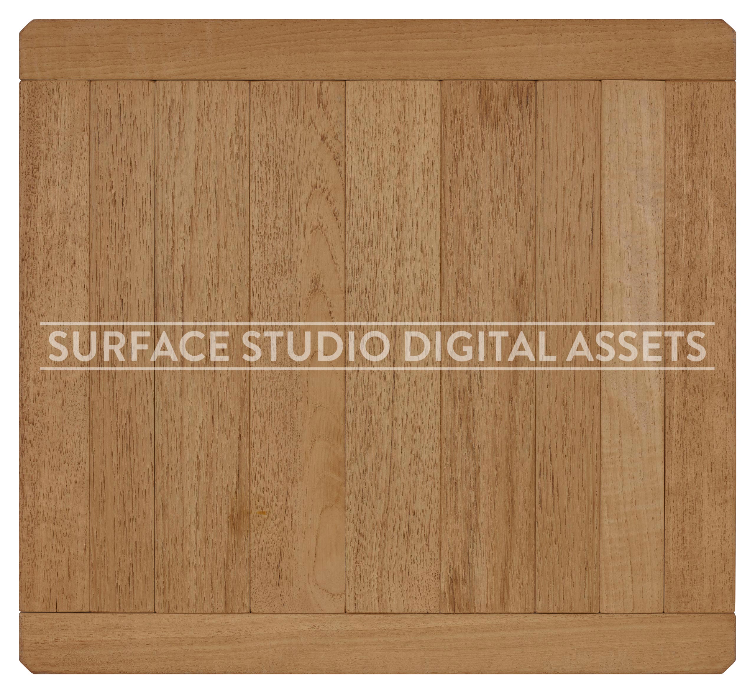 Beige Bleached Teak Deck Wood Surface photographed directly from above including edges