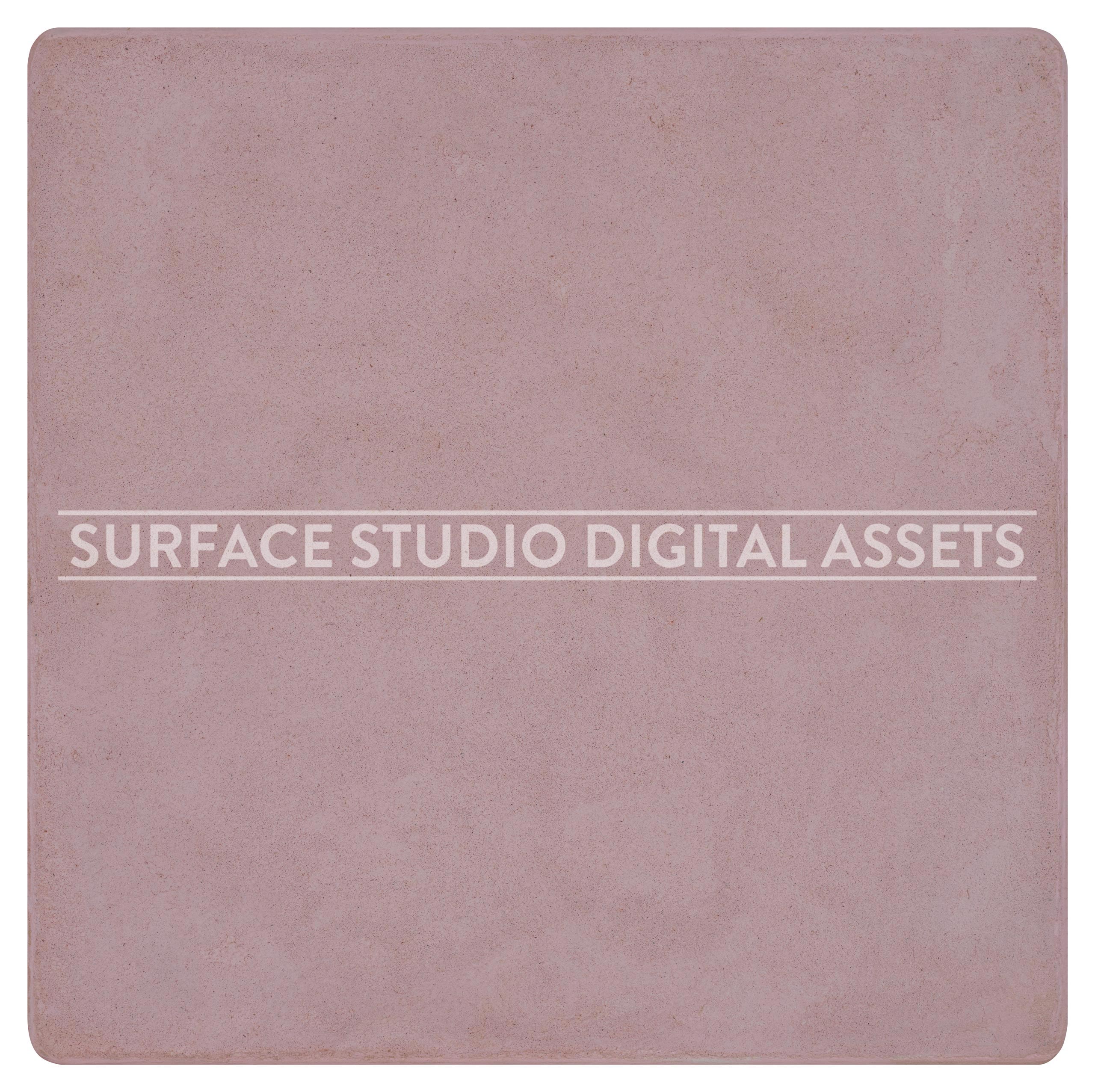 Light Pink Cement Surface photographed directly from above including edges