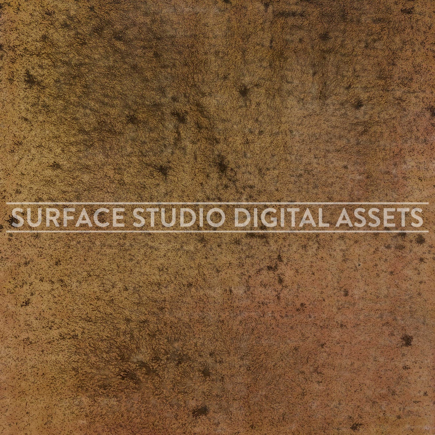 Speckled Gold Acrylic Metallic Surface photographed directly from above 