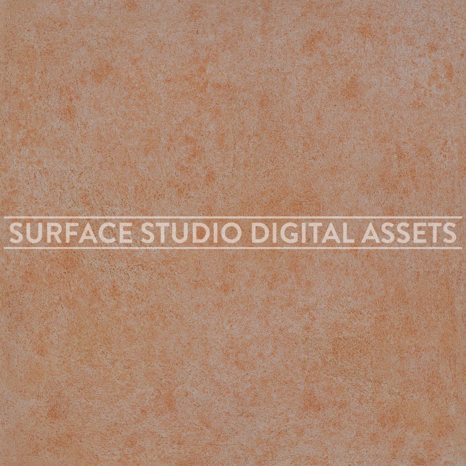 Speckled Peach Orange Cement Surface photographed directly from above 