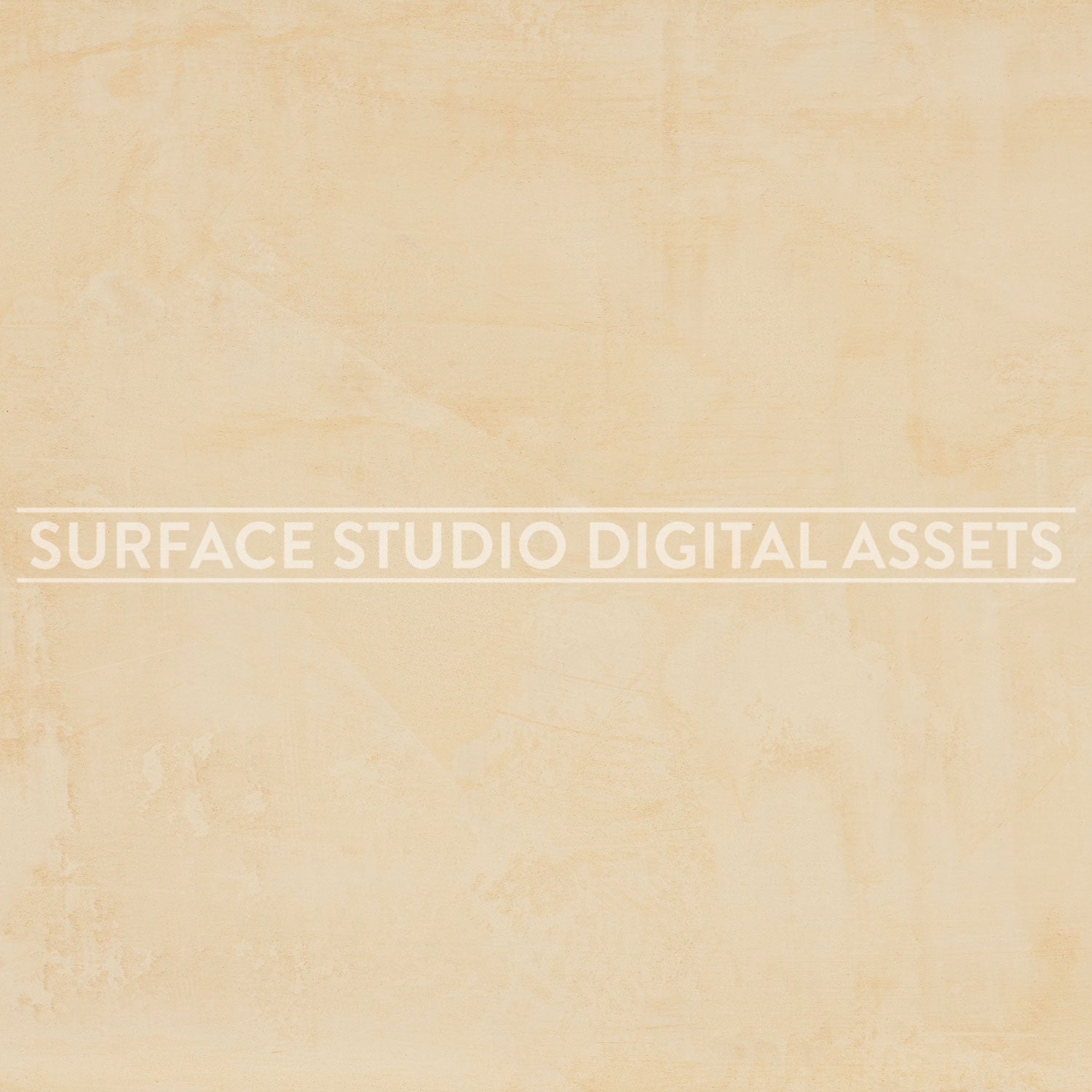 Lightly Textured Tan Plaster Surface background stock image with a "Surface Studio Digital Assets" watermark for commercial, e-commerce, editorial, product, beauty, food, beverage, still life photography. Hand-made plaster surface for packaging photography and brand imagery.