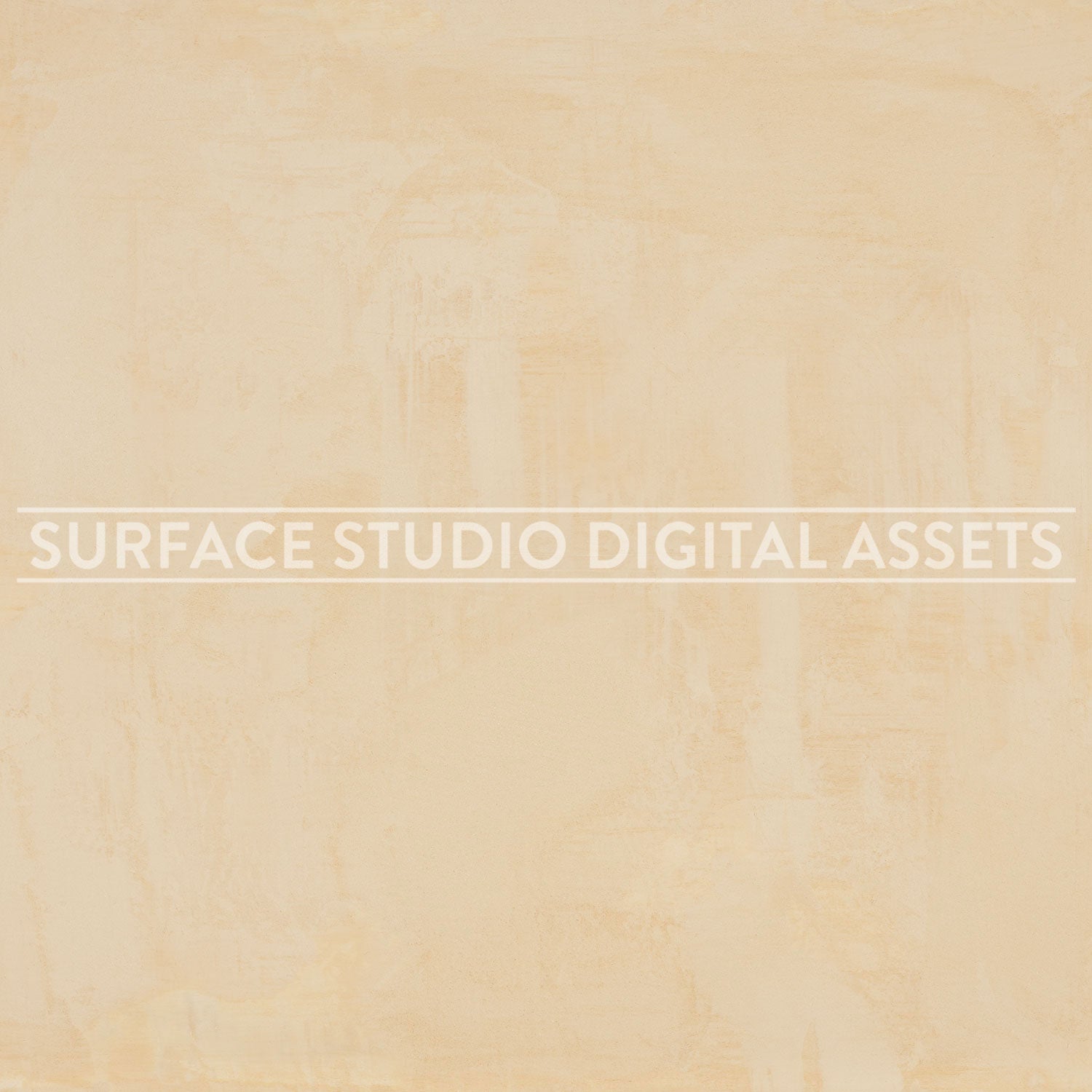 Lightly Textured Tan Plaster Surface background stock image with a "Surface Studio Digital Assets" watermark for commercial, e-commerce, editorial, product, beauty, food, beverage, still life photography. Hand-made plaster surface for packaging photography and brand imagery.
